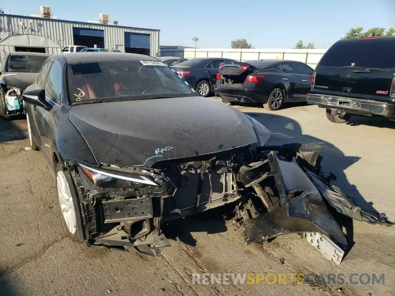 9 Photograph of a damaged car JTHCA1D23M5115436 LEXUS IS 2021