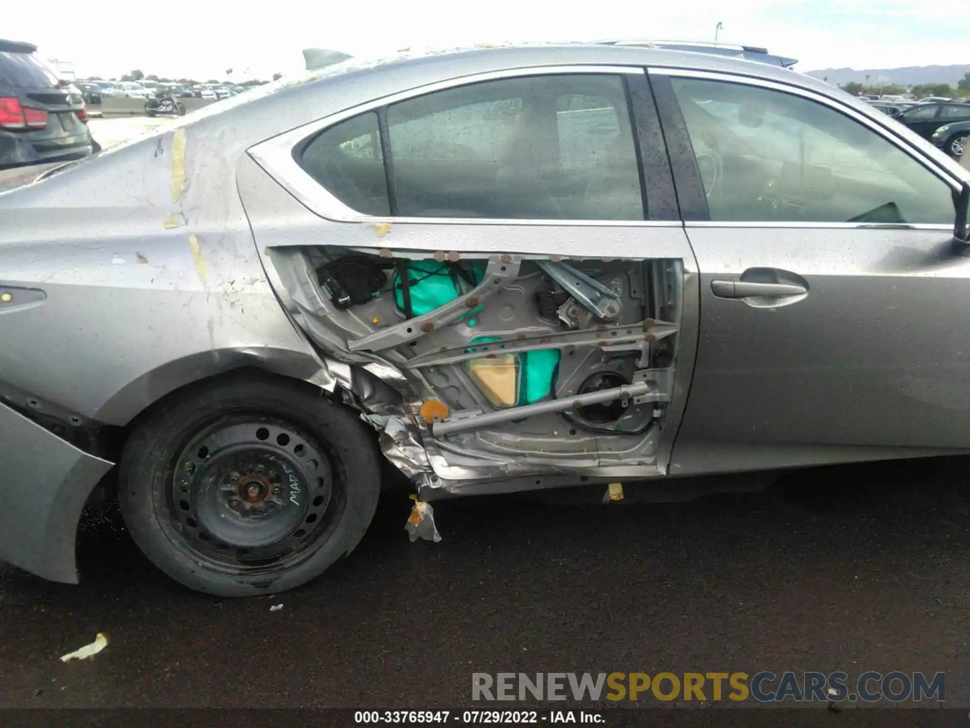 6 Photograph of a damaged car JTHCA1D24M5112769 LEXUS IS 2021