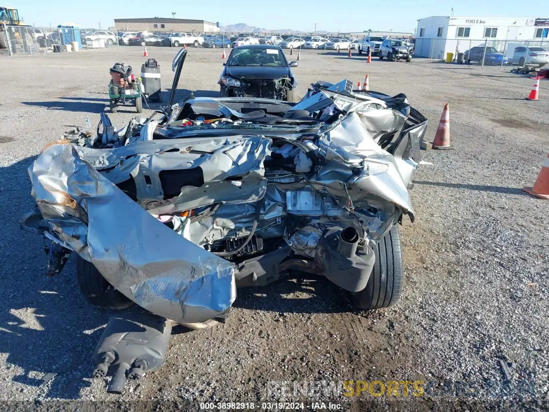 15 Photograph of a damaged car JTHCA1D29M5110077 LEXUS IS 2021