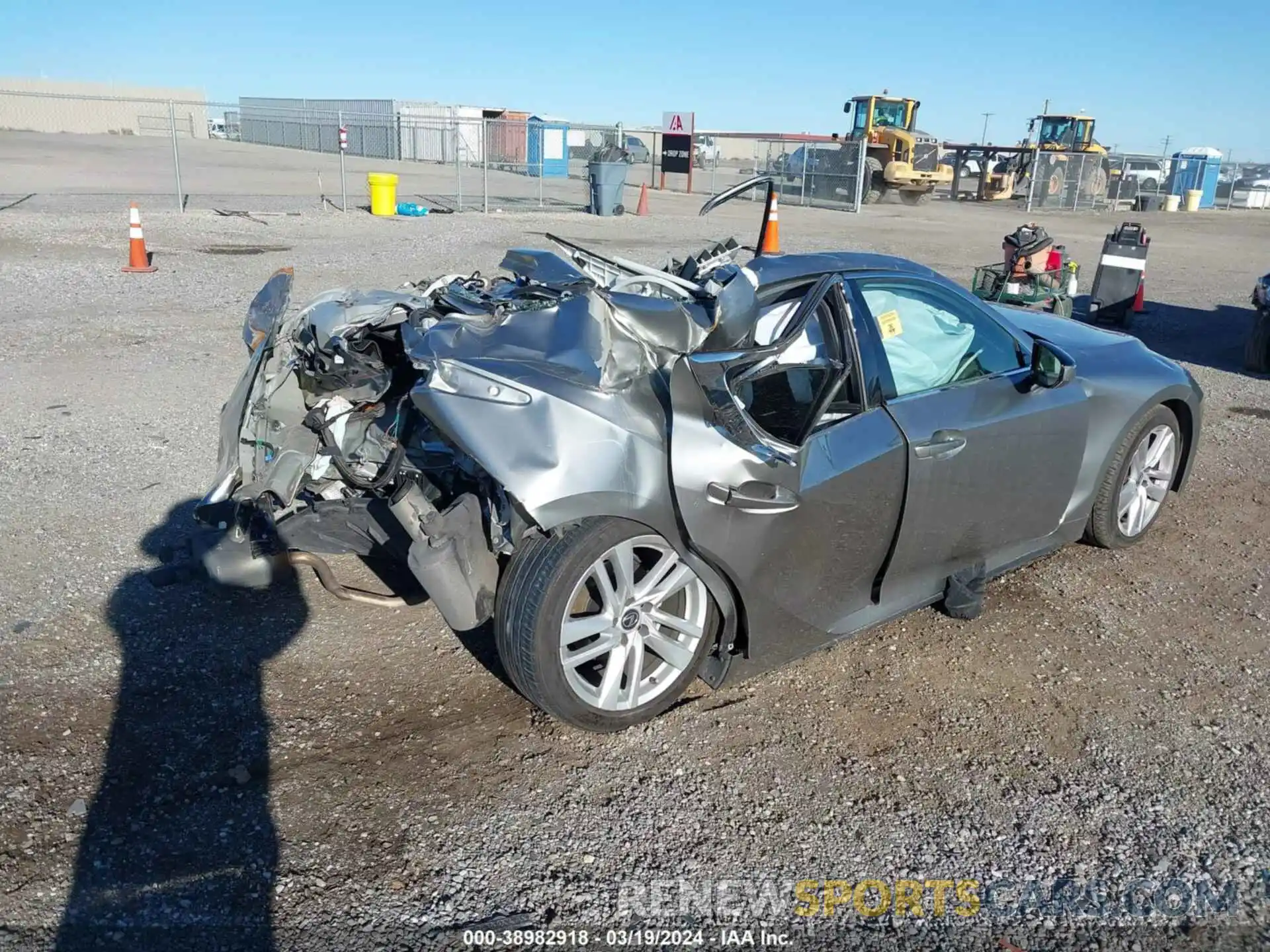 4 Photograph of a damaged car JTHCA1D29M5110077 LEXUS IS 2021