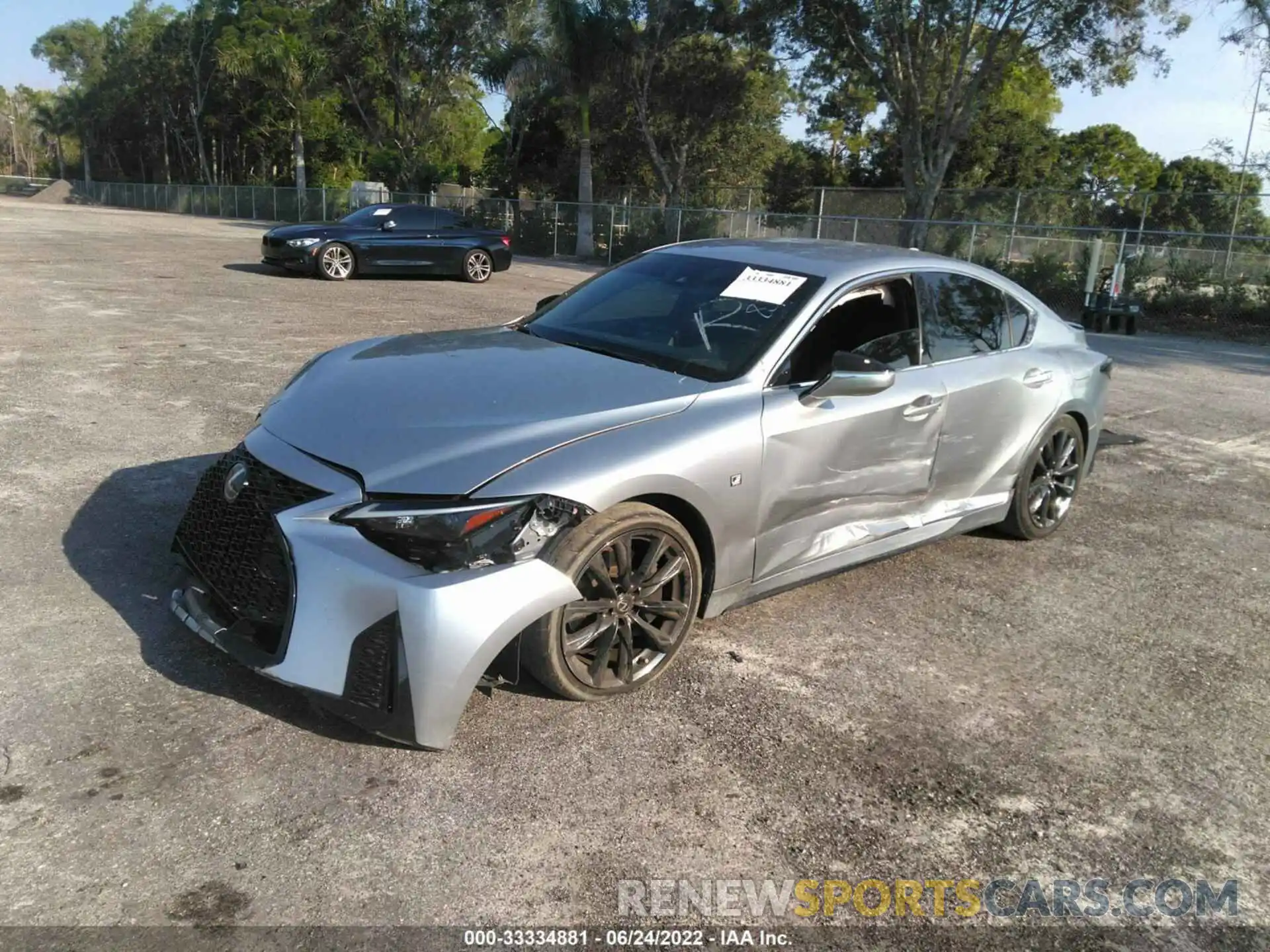 2 Photograph of a damaged car JTHGZ1B20M5038246 LEXUS IS 2021