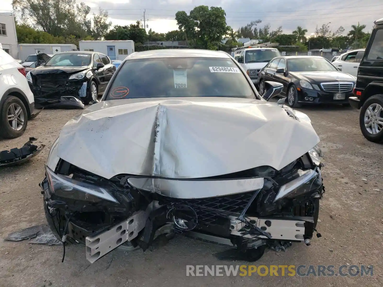 9 Photograph of a damaged car JTHGZ1B20M5039980 LEXUS IS 2021