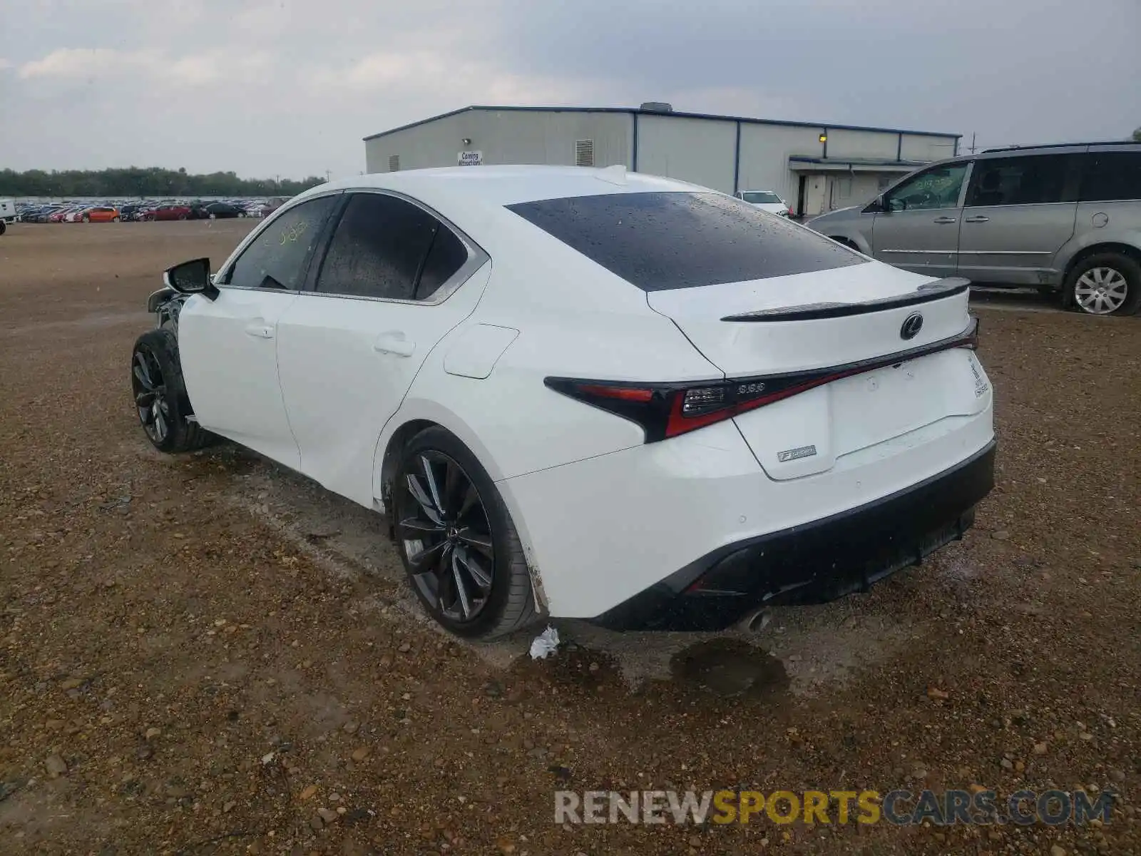 3 Photograph of a damaged car JTHGZ1B20M5040384 LEXUS IS 2021