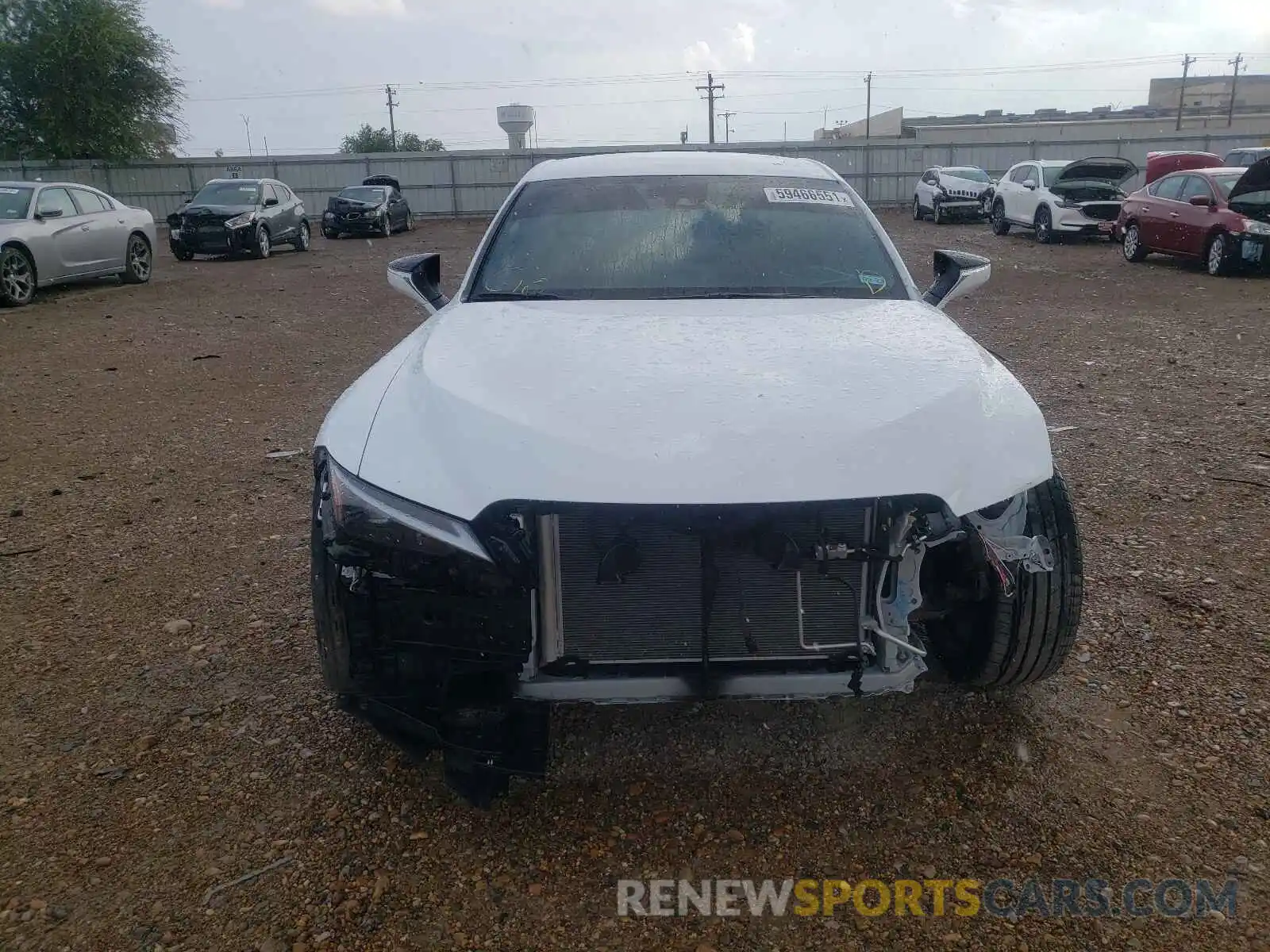 9 Photograph of a damaged car JTHGZ1B20M5040384 LEXUS IS 2021