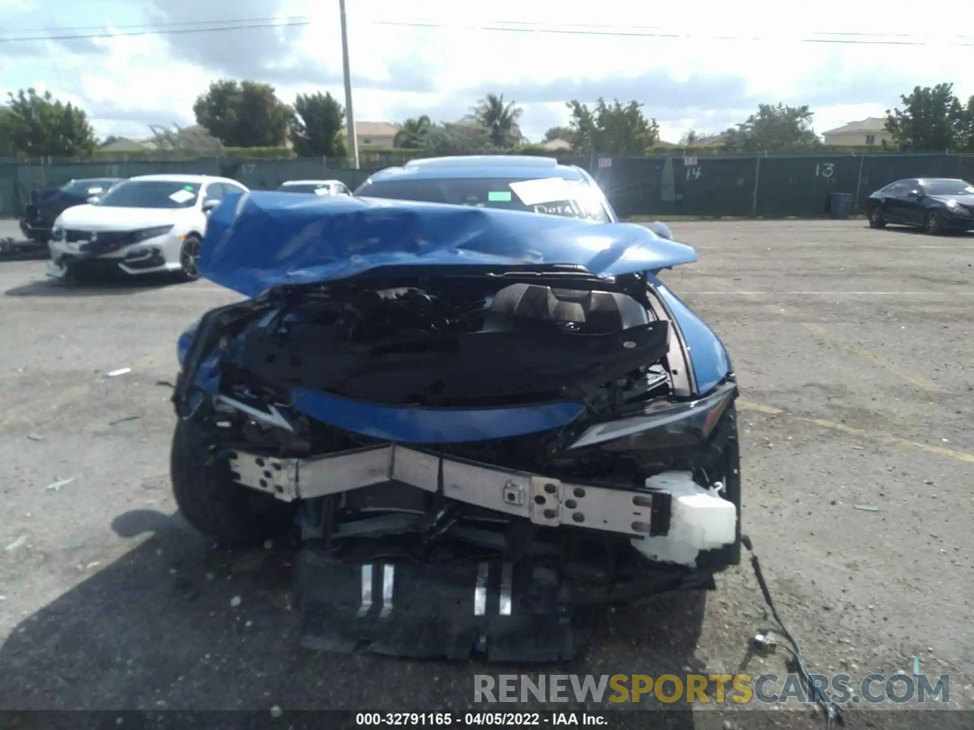 6 Photograph of a damaged car JTHGZ1B20M5044208 LEXUS IS 2021