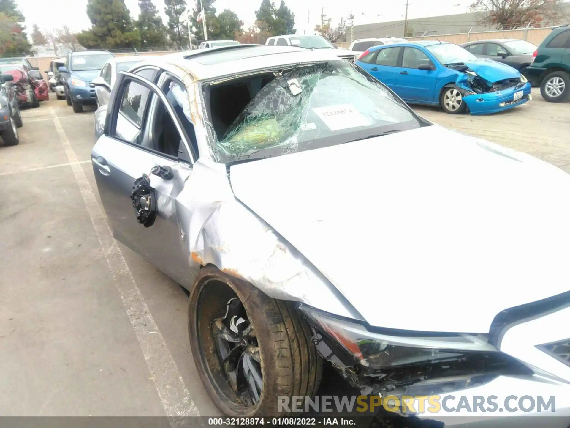 6 Photograph of a damaged car JTHGZ1B20M5047609 LEXUS IS 2021