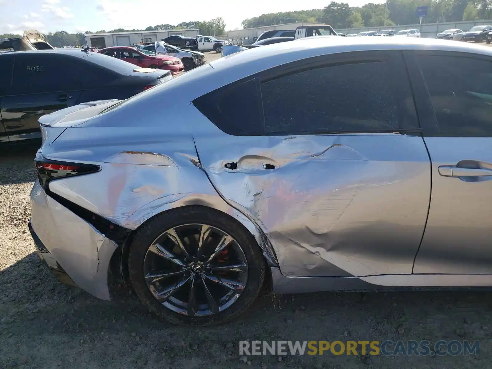 9 Photograph of a damaged car JTHGZ1B21M5039728 LEXUS IS 2021