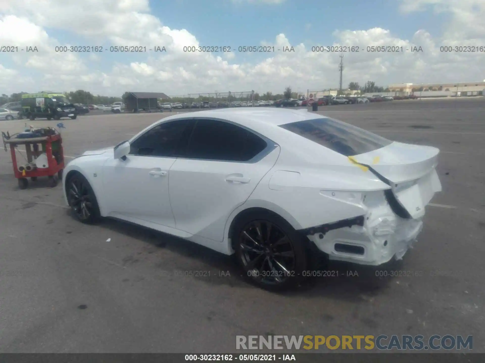 3 Photograph of a damaged car JTHGZ1B21M5041060 LEXUS IS 2021