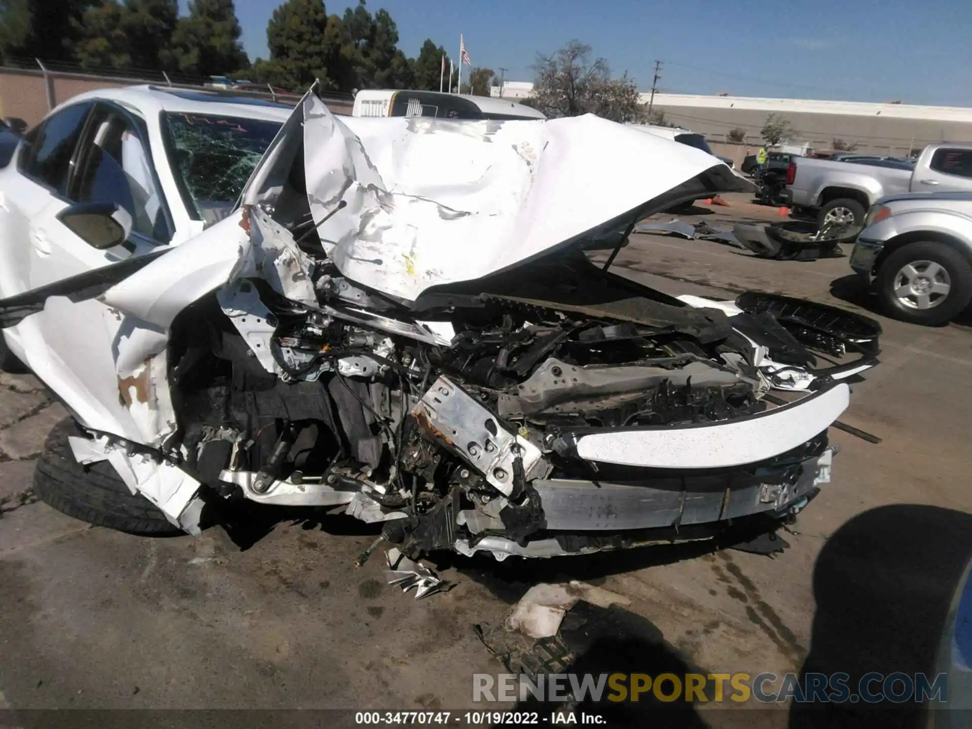 6 Photograph of a damaged car JTHGZ1B21M5043827 LEXUS IS 2021