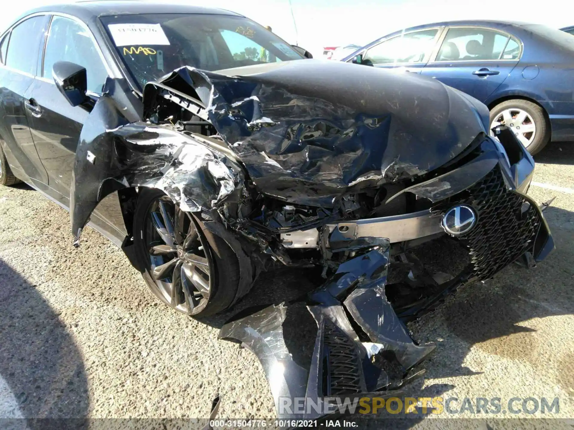 6 Photograph of a damaged car JTHGZ1B21M5044895 LEXUS IS 2021