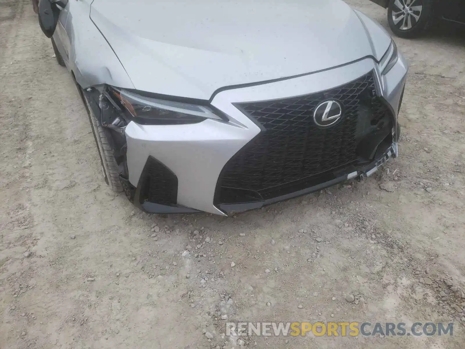 9 Photograph of a damaged car JTHGZ1B22M5041357 LEXUS IS 2021