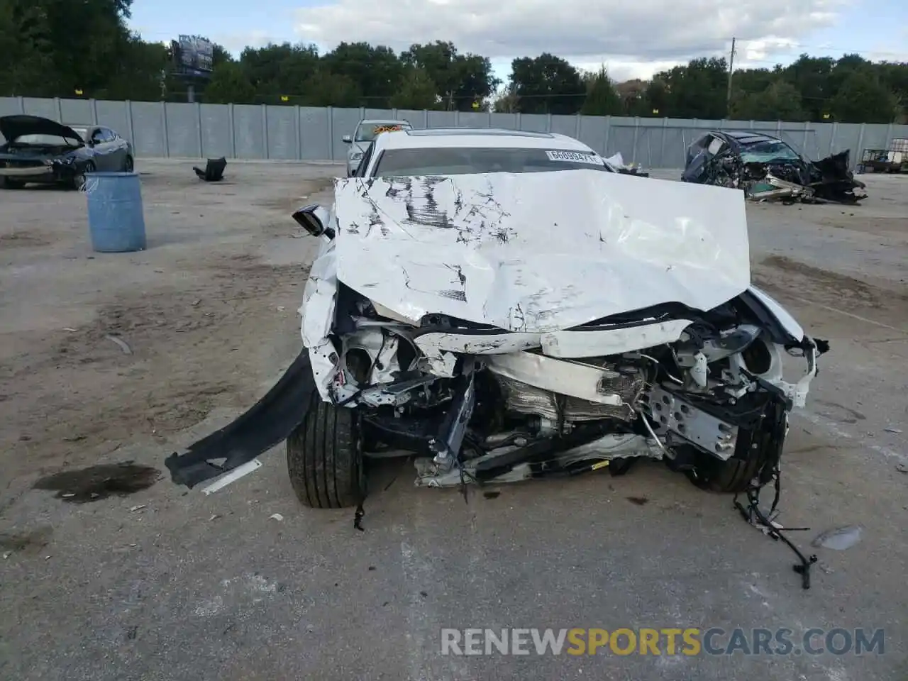 9 Photograph of a damaged car JTHGZ1B22M5044176 LEXUS IS 2021