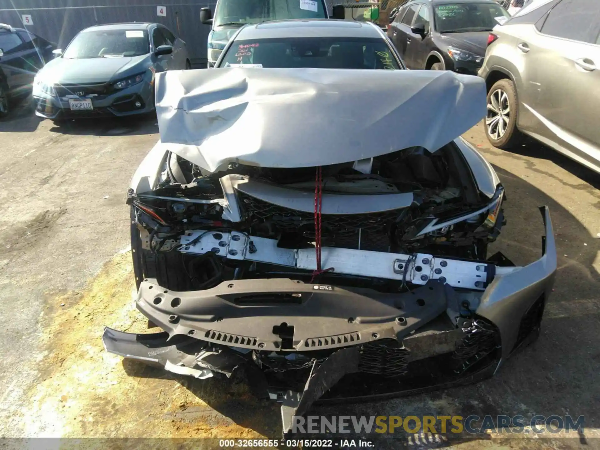 6 Photograph of a damaged car JTHGZ1B22M5045909 LEXUS IS 2021