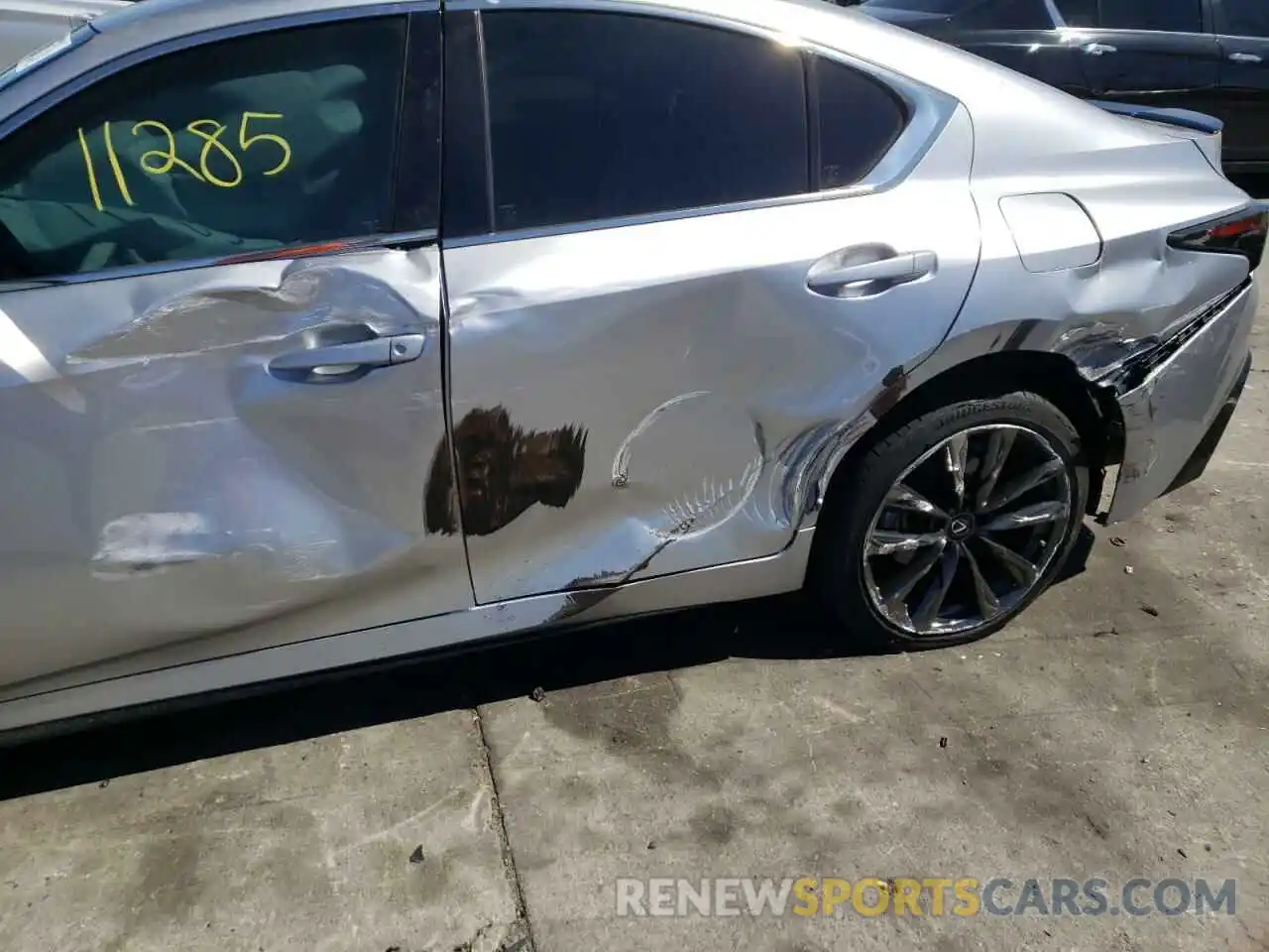 10 Photograph of a damaged car JTHGZ1B23M5042114 LEXUS IS 2021