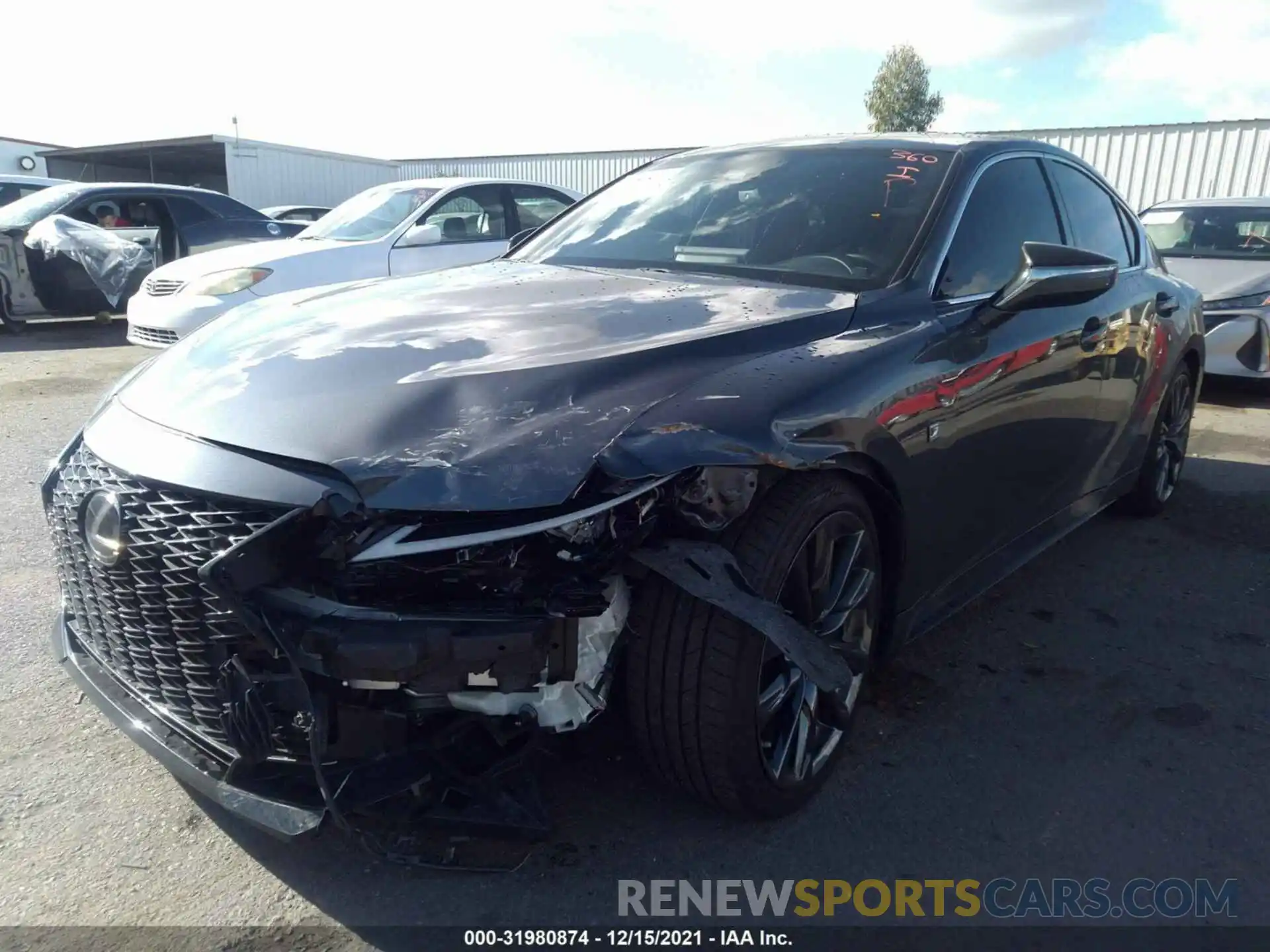 6 Photograph of a damaged car JTHGZ1B23M5043540 LEXUS IS 2021