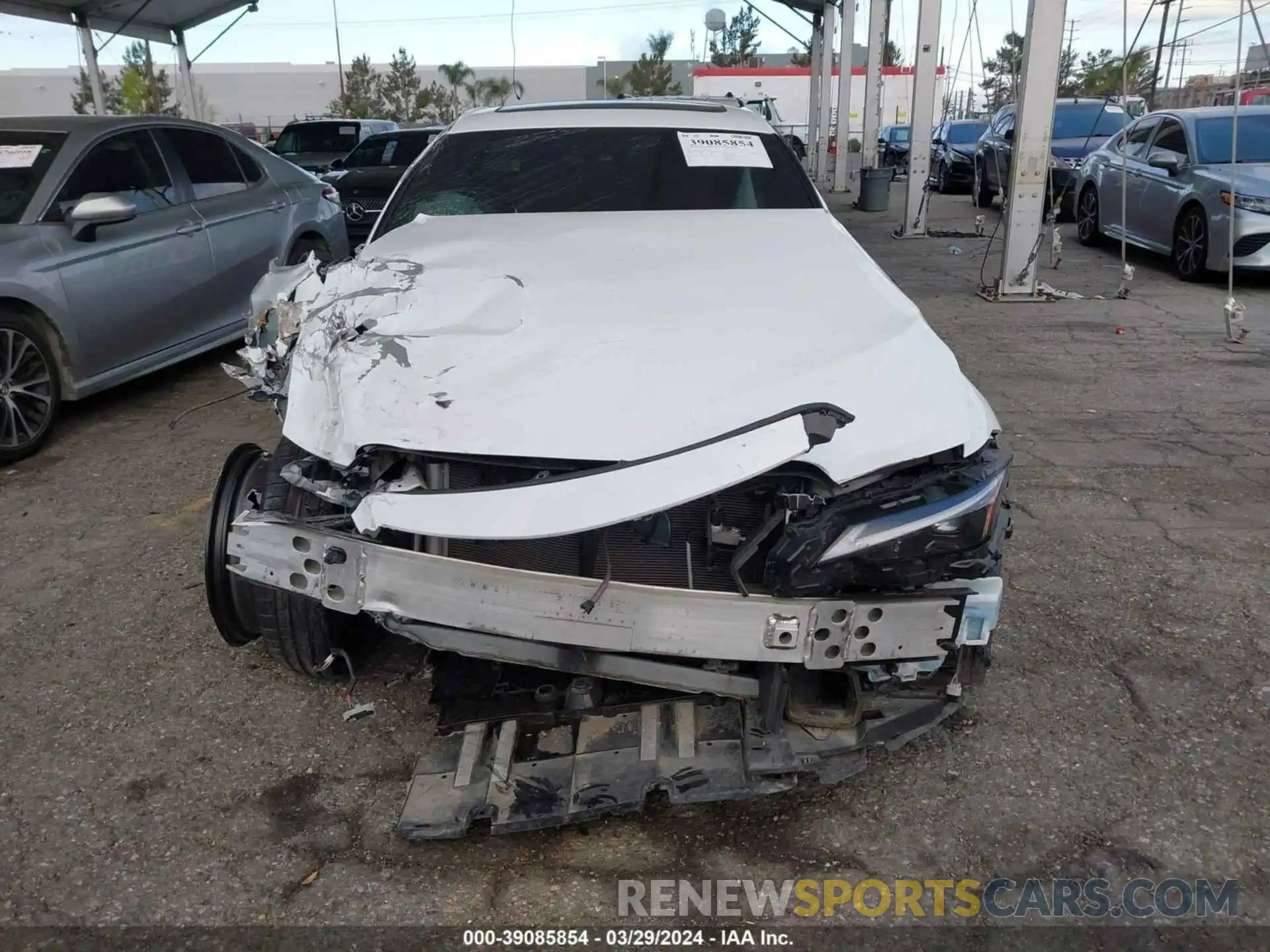 12 Photograph of a damaged car JTHGZ1B23M5048222 LEXUS IS 2021