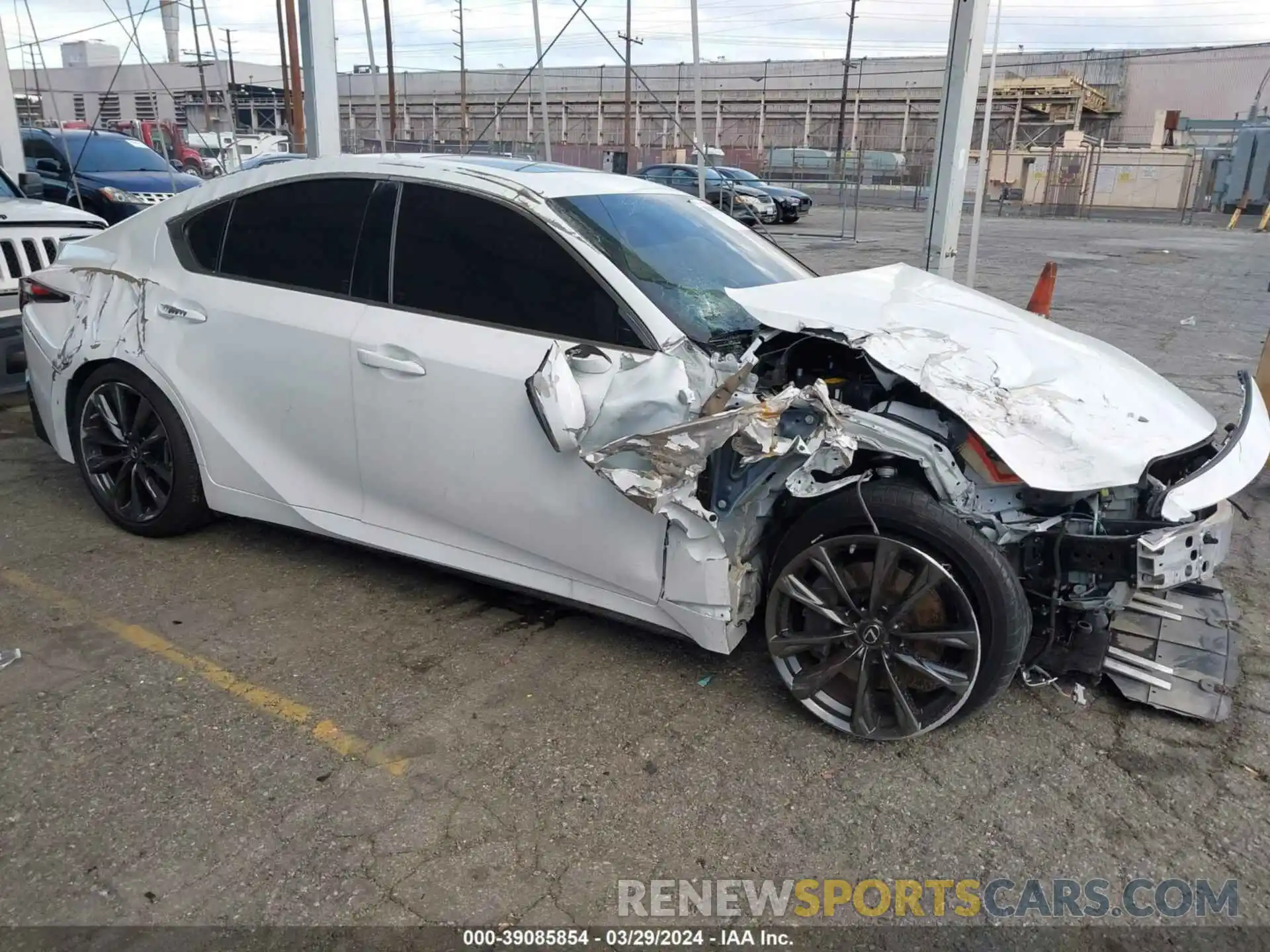 13 Photograph of a damaged car JTHGZ1B23M5048222 LEXUS IS 2021