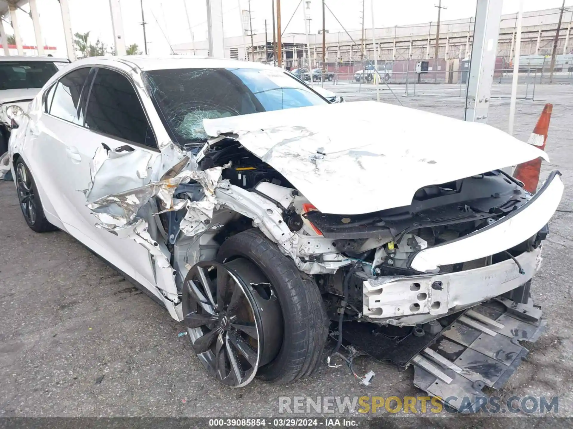 6 Photograph of a damaged car JTHGZ1B23M5048222 LEXUS IS 2021