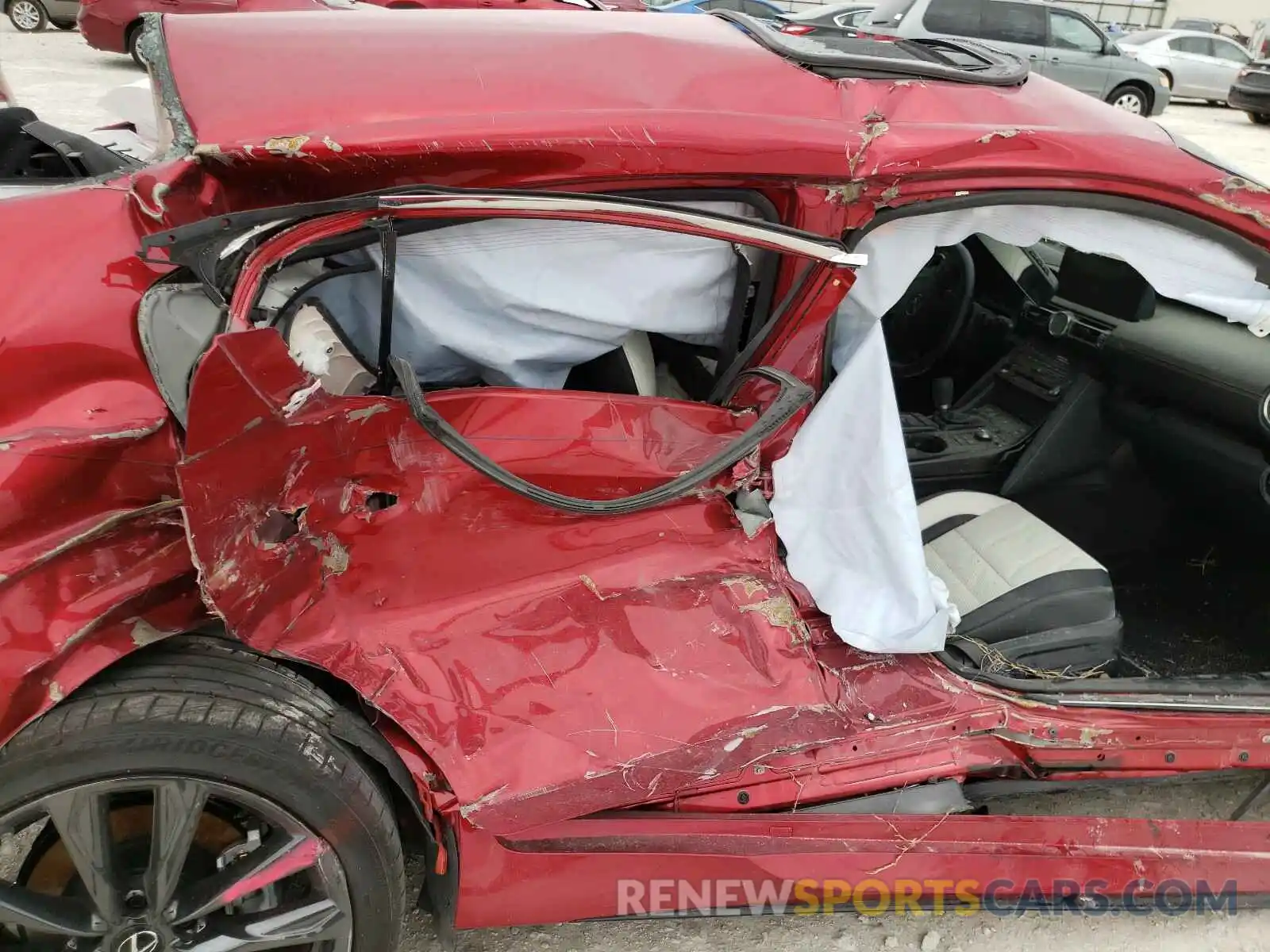 9 Photograph of a damaged car JTHGZ1B24M5037780 LEXUS IS 2021