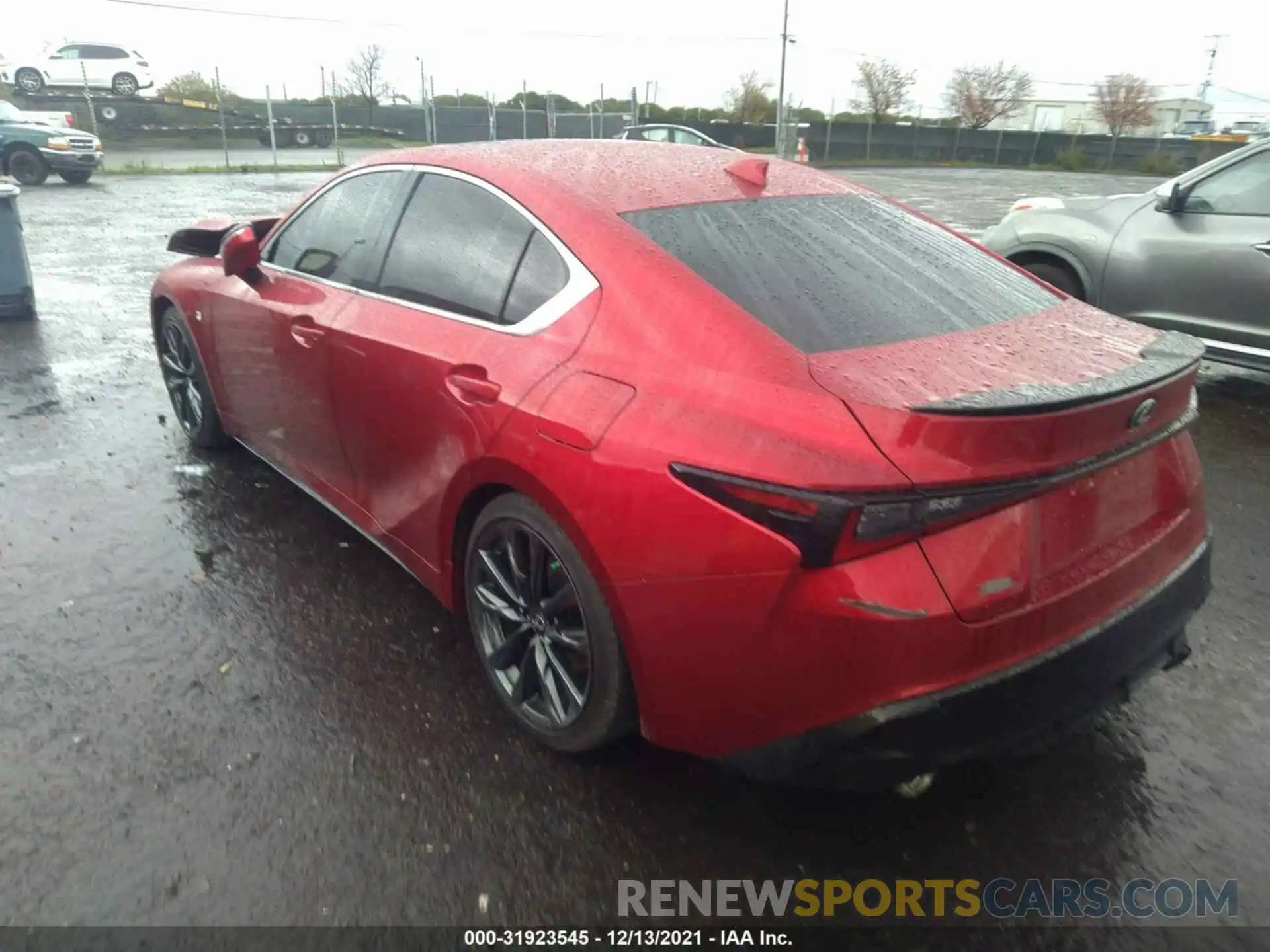 3 Photograph of a damaged car JTHGZ1B24M5040789 LEXUS IS 2021