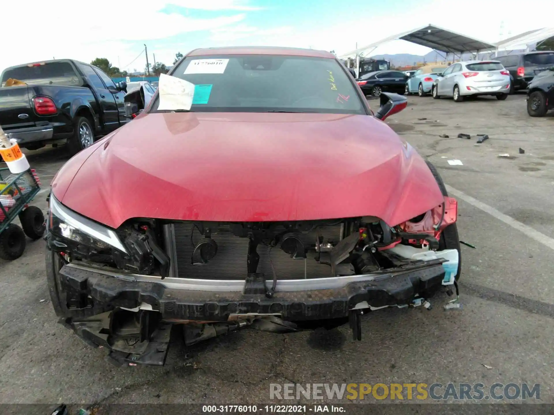 6 Photograph of a damaged car JTHGZ1B25M5039778 LEXUS IS 2021