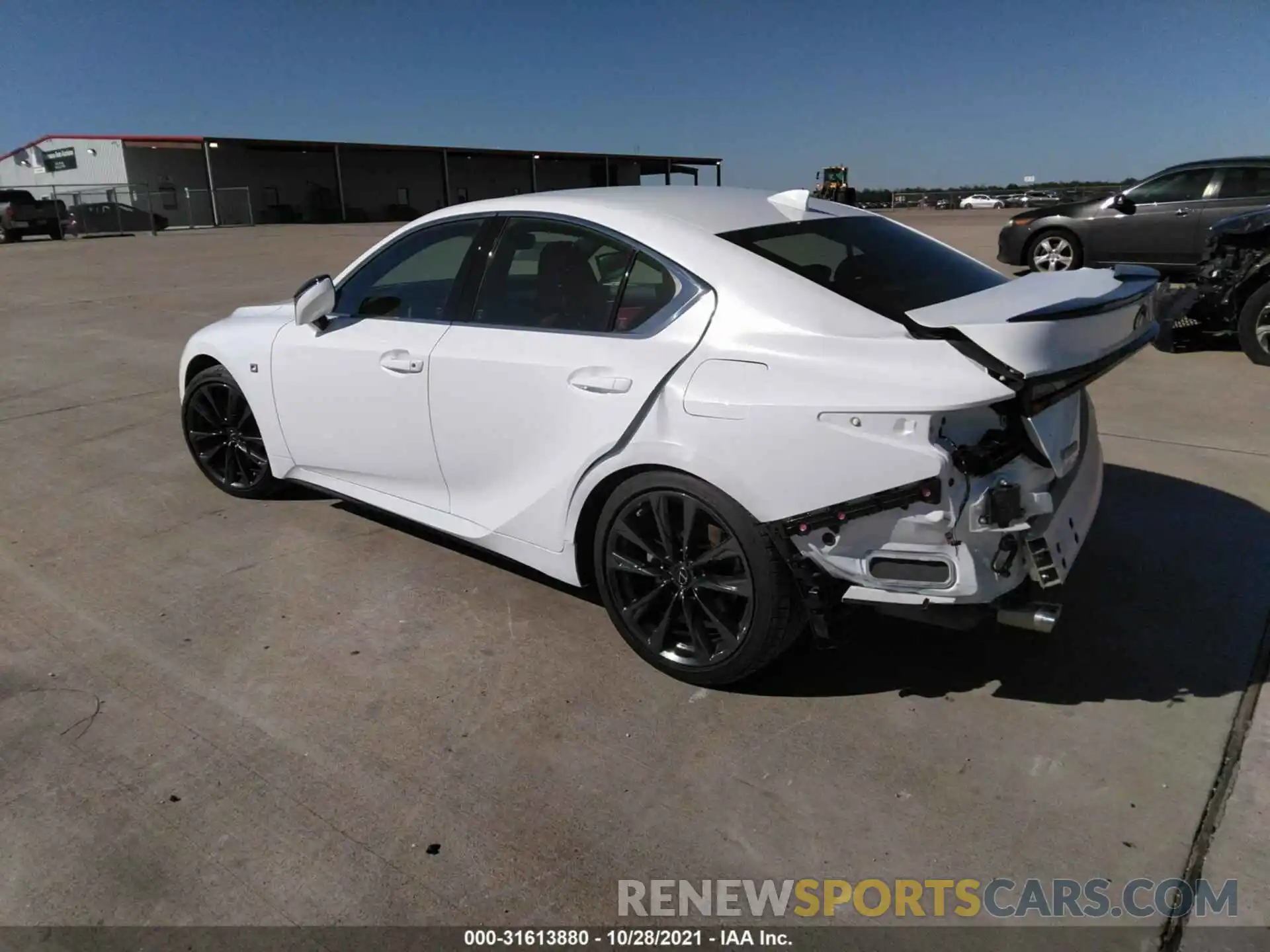 3 Photograph of a damaged car JTHGZ1B25M5039960 LEXUS IS 2021