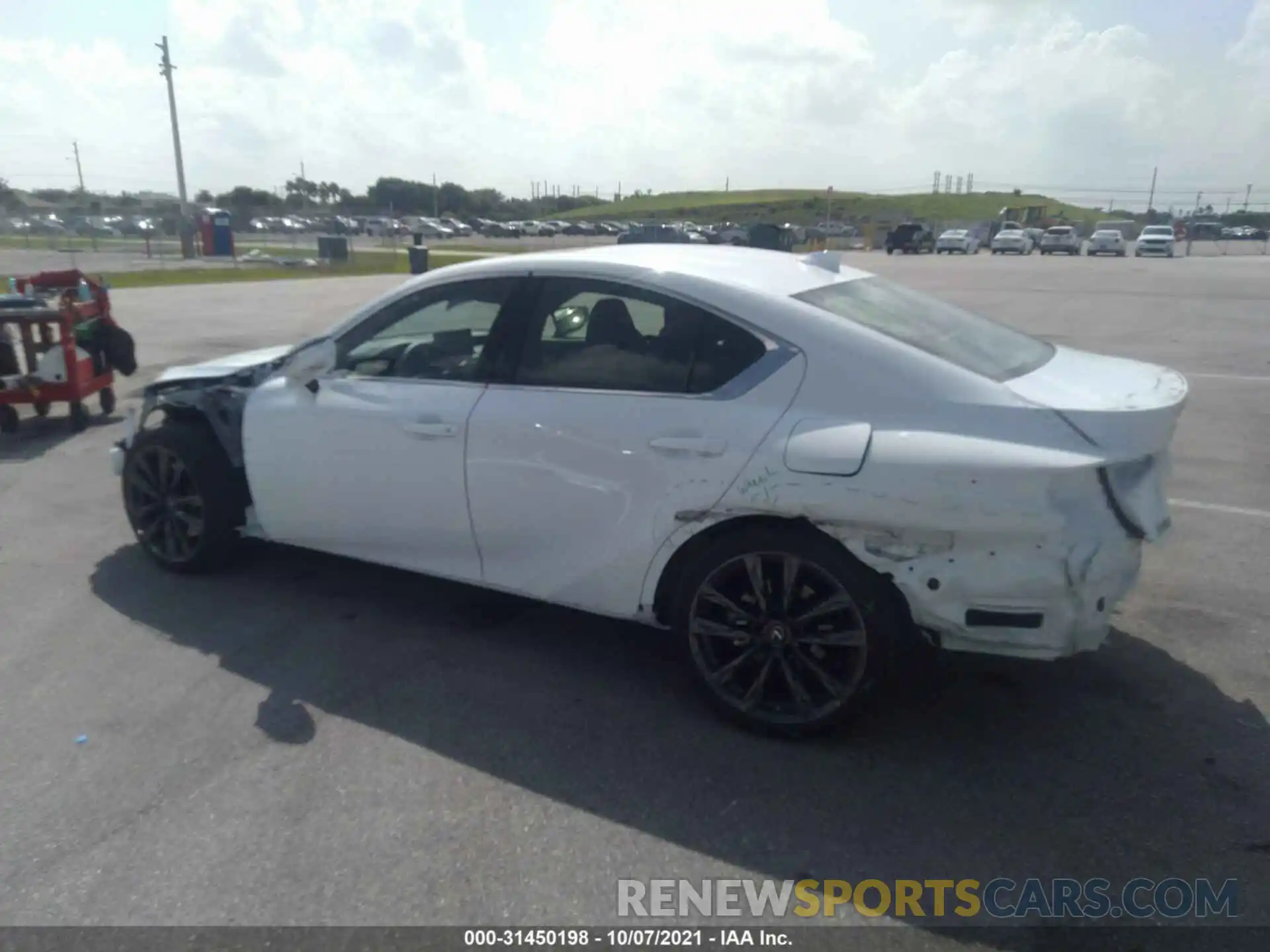 6 Photograph of a damaged car JTHGZ1B25M5043247 LEXUS IS 2021