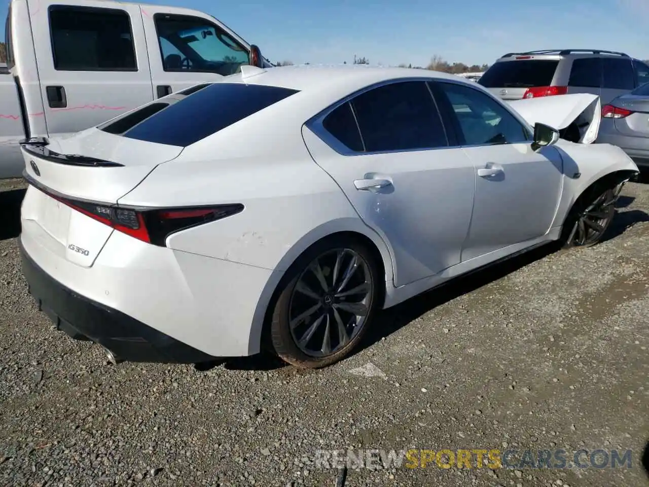 3 Photograph of a damaged car JTHGZ1B25M5046746 LEXUS IS 2021