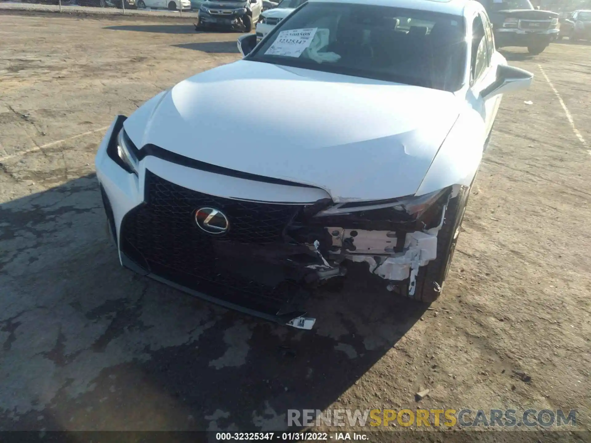 6 Photograph of a damaged car JTHGZ1B26M5037599 LEXUS IS 2021