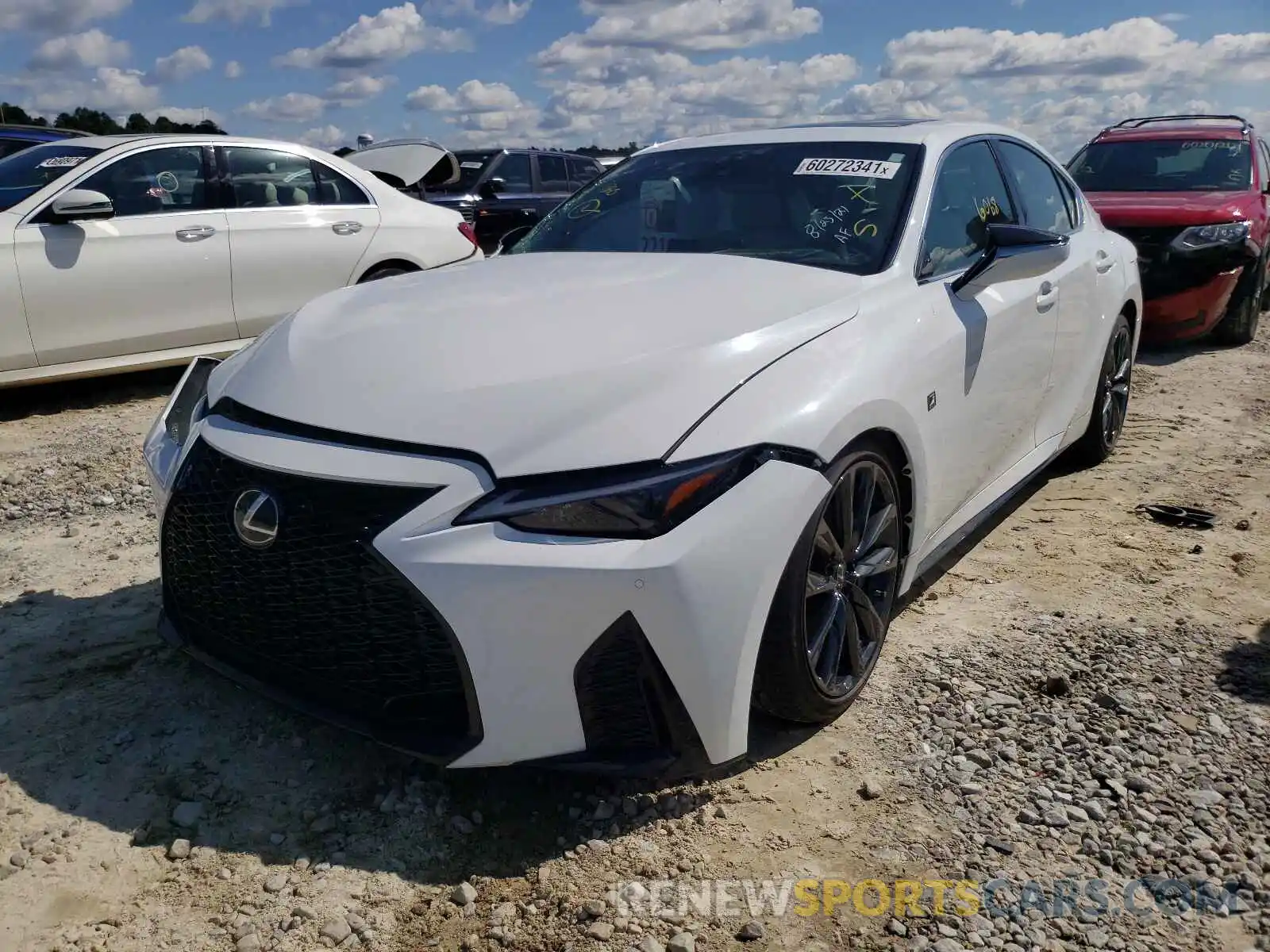 2 Photograph of a damaged car JTHGZ1B26M5044035 LEXUS IS 2021