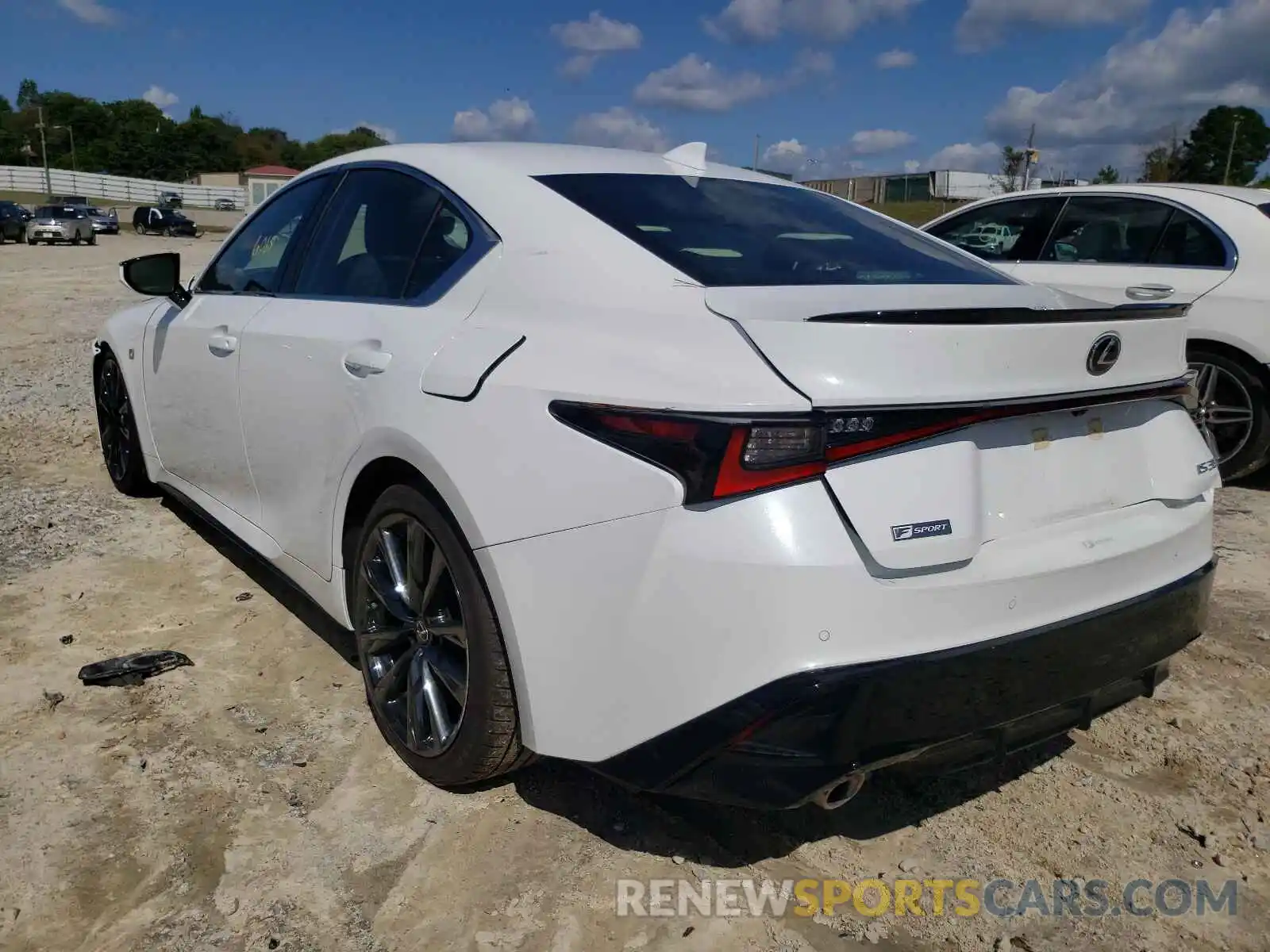 3 Photograph of a damaged car JTHGZ1B26M5044035 LEXUS IS 2021