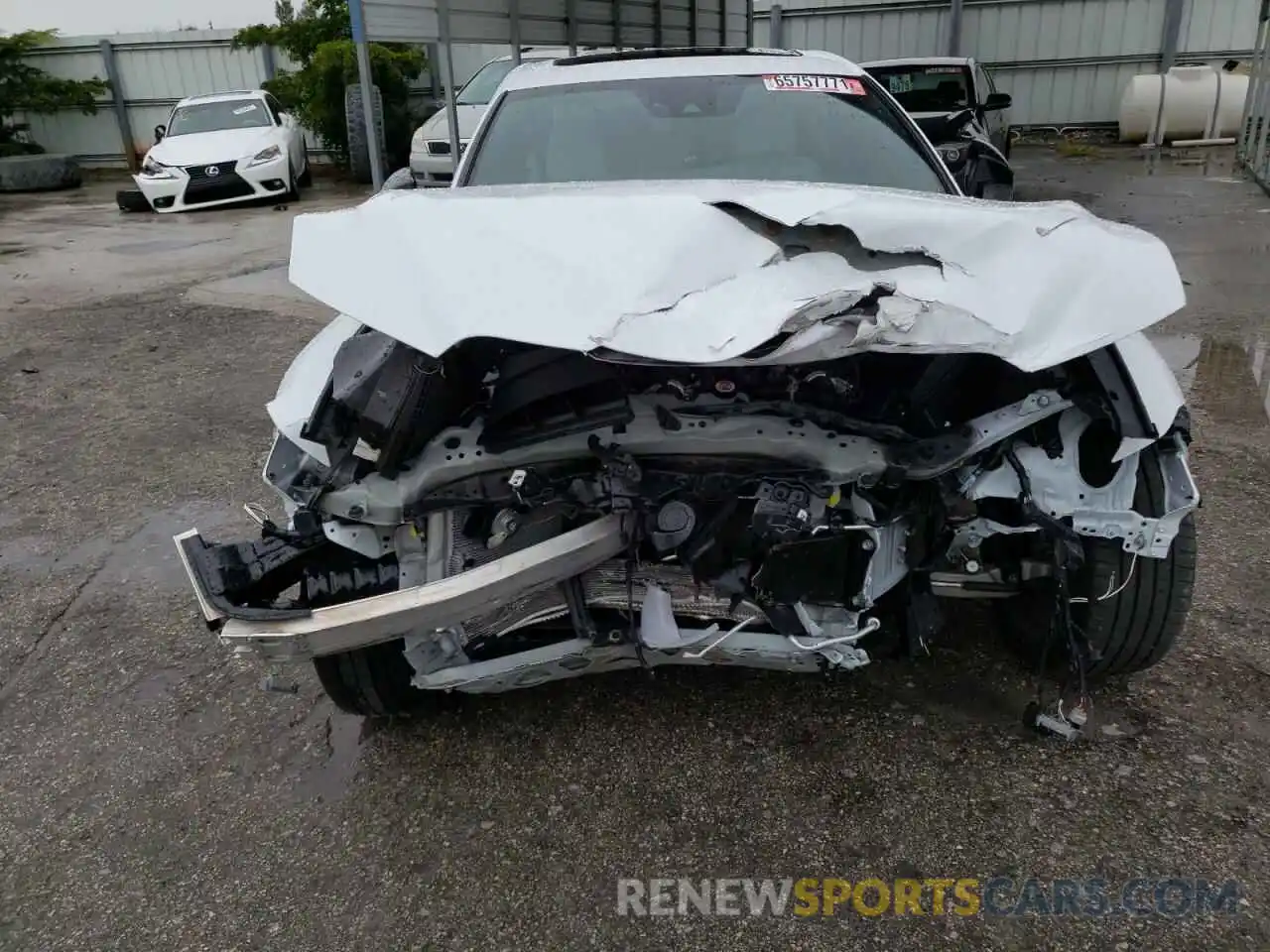 9 Photograph of a damaged car JTHGZ1B26M5044746 LEXUS IS 2021