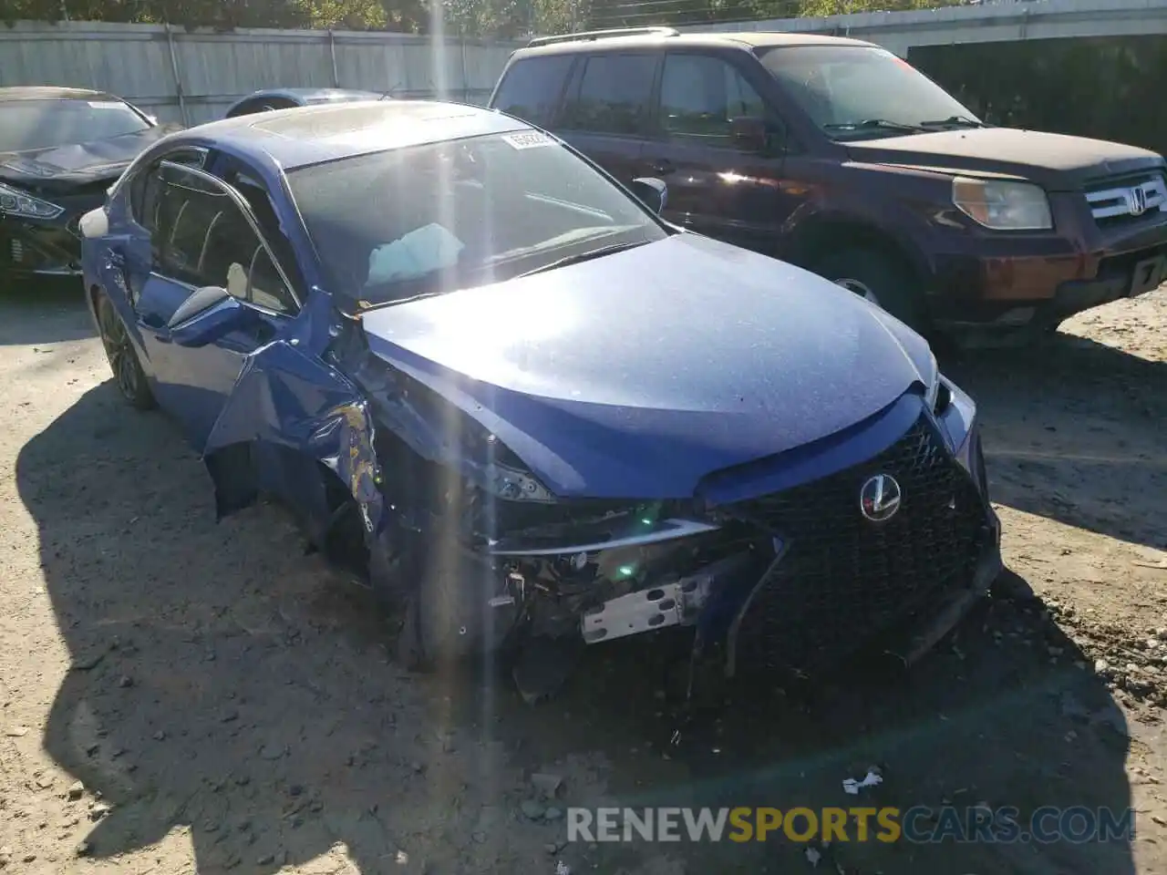 9 Photograph of a damaged car JTHGZ1B26M5045346 LEXUS IS 2021