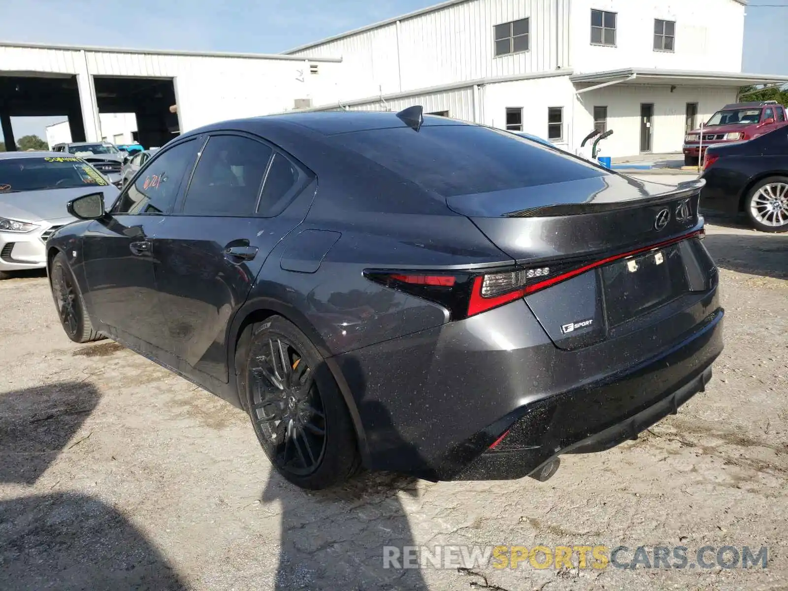 3 Photograph of a damaged car JTHGZ1B27M5037949 LEXUS IS 2021