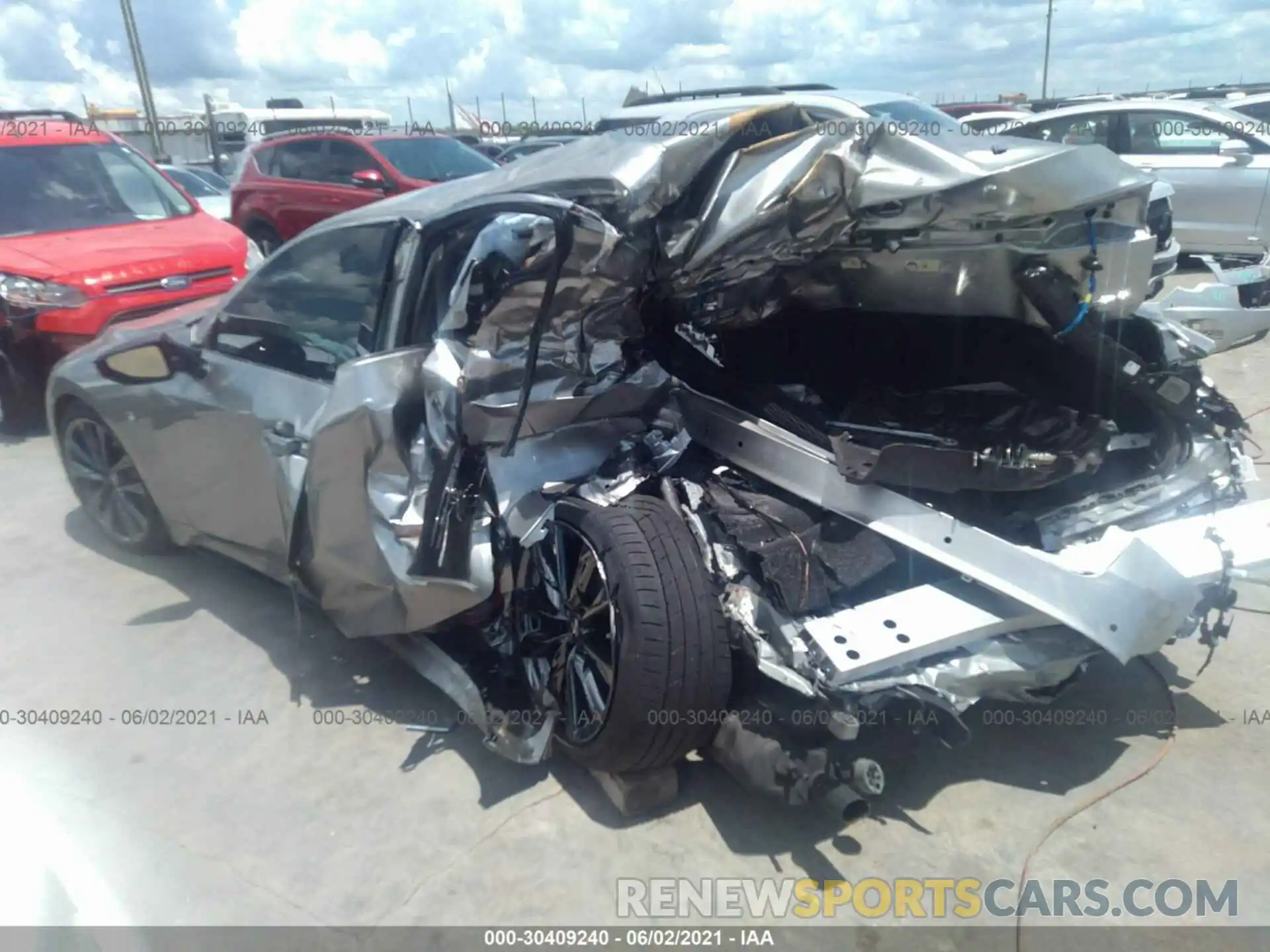 3 Photograph of a damaged car JTHGZ1B28M5039032 LEXUS IS 2021