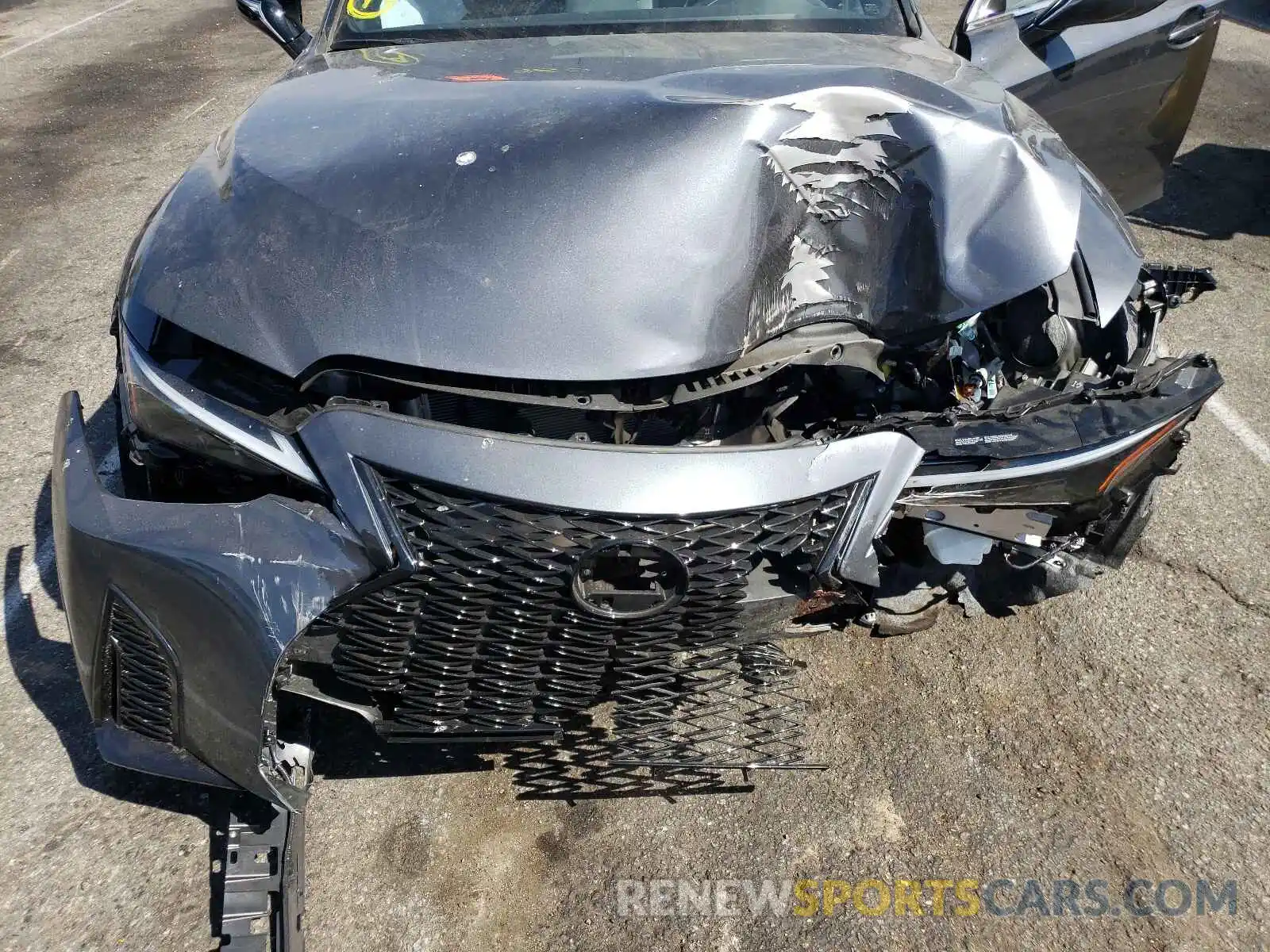 7 Photograph of a damaged car JTHGZ1B28M5039208 LEXUS IS 2021