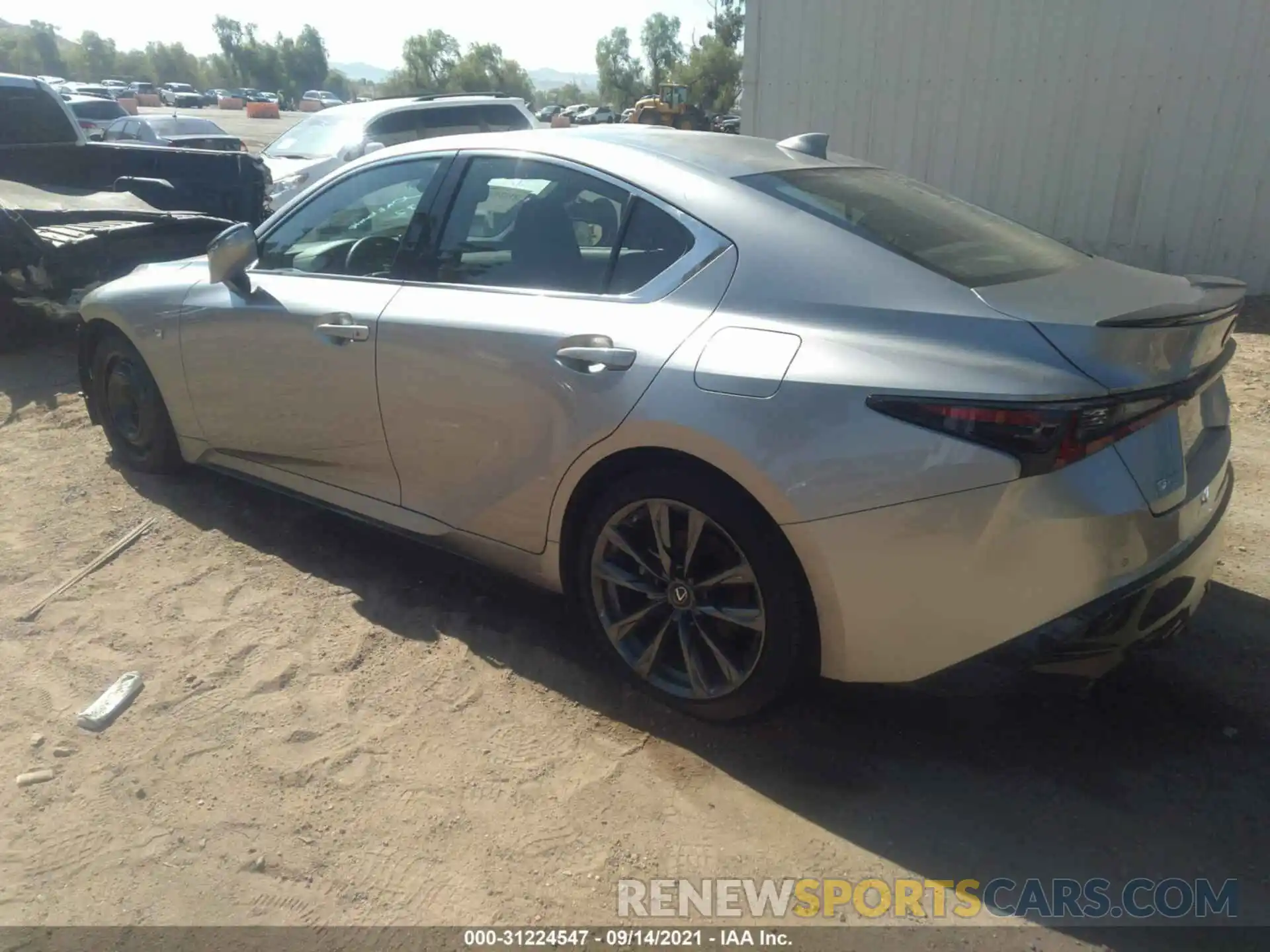 3 Photograph of a damaged car JTHGZ1B28M5043050 LEXUS IS 2021