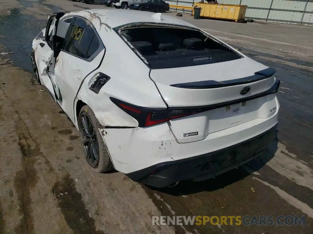 3 Photograph of a damaged car JTHGZ1B28M5043579 LEXUS IS 2021