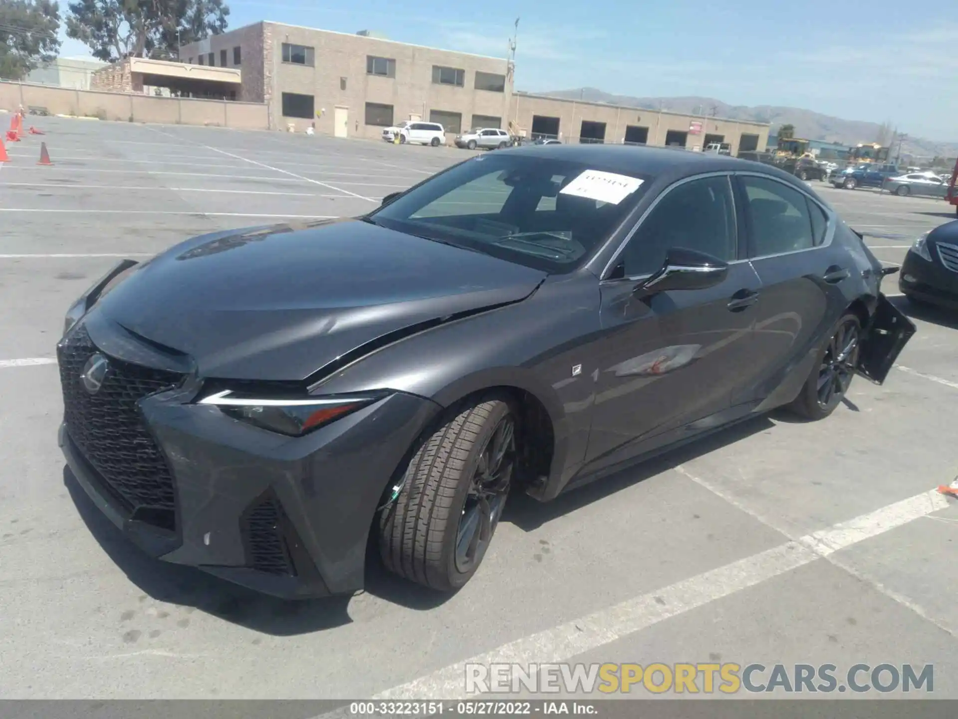 2 Photograph of a damaged car JTHGZ1B28M5044084 LEXUS IS 2021