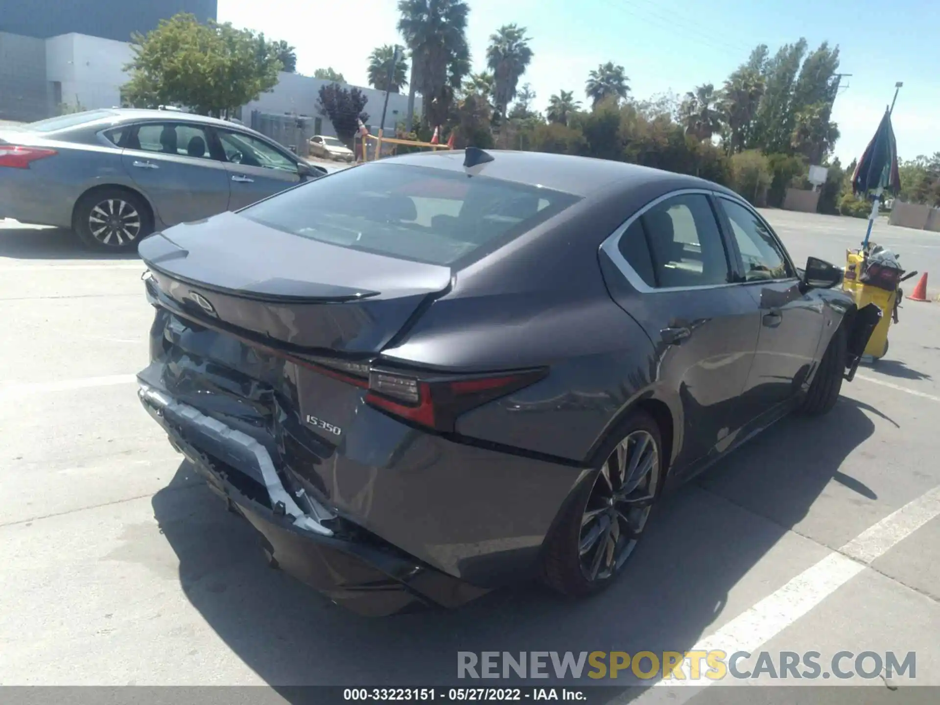 4 Photograph of a damaged car JTHGZ1B28M5044084 LEXUS IS 2021