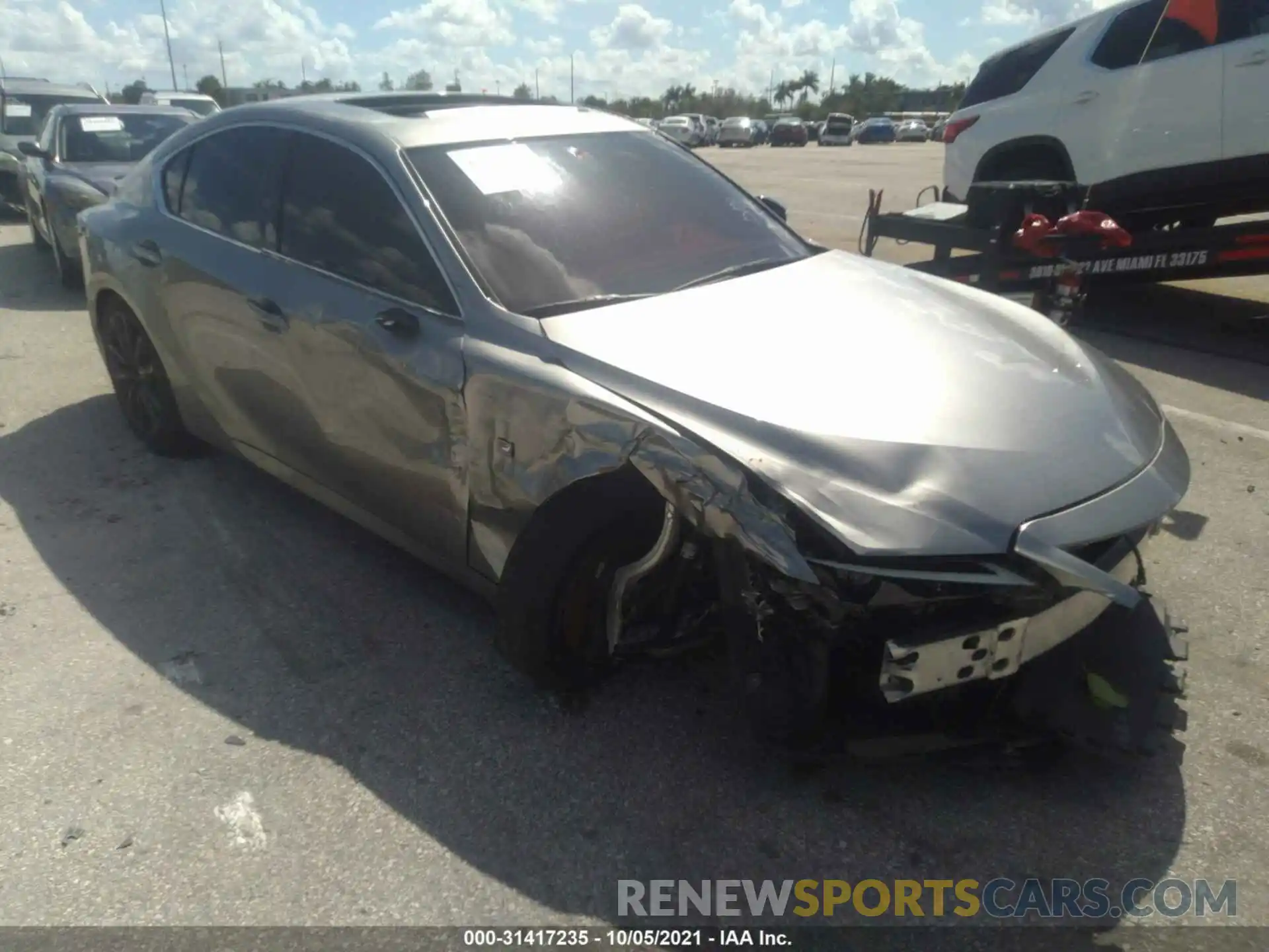 6 Photograph of a damaged car JTHGZ1B28M5044599 LEXUS IS 2021