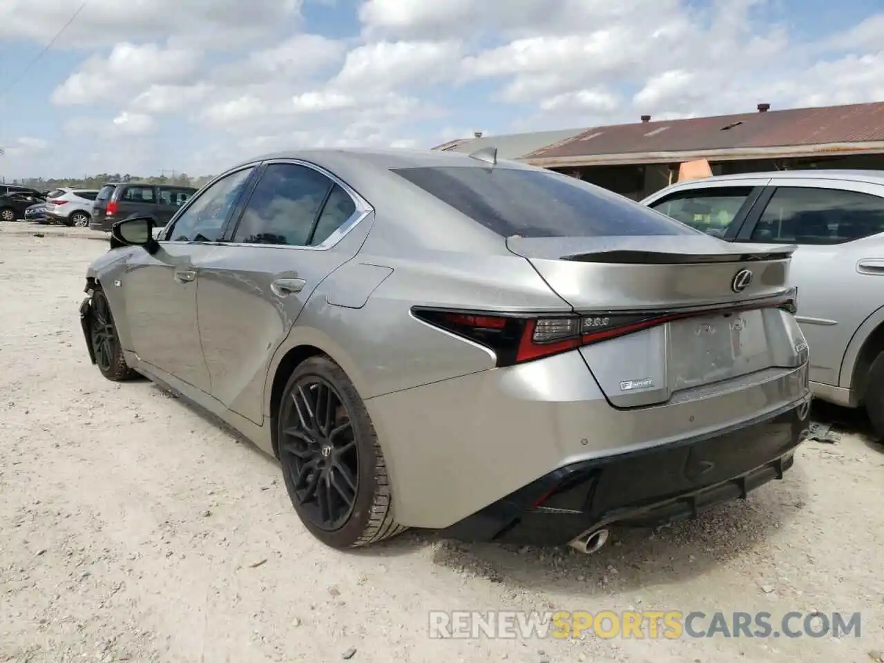 3 Photograph of a damaged car JTHGZ1B28M5047342 LEXUS IS 2021