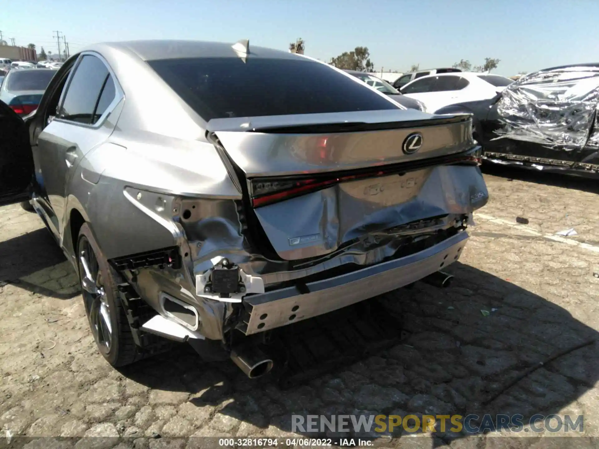 6 Photograph of a damaged car JTHGZ1B29M5044952 LEXUS IS 2021