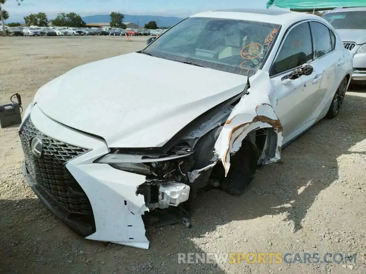 9 Photograph of a damaged car JTHGZ1B2XM5038352 LEXUS IS 2021