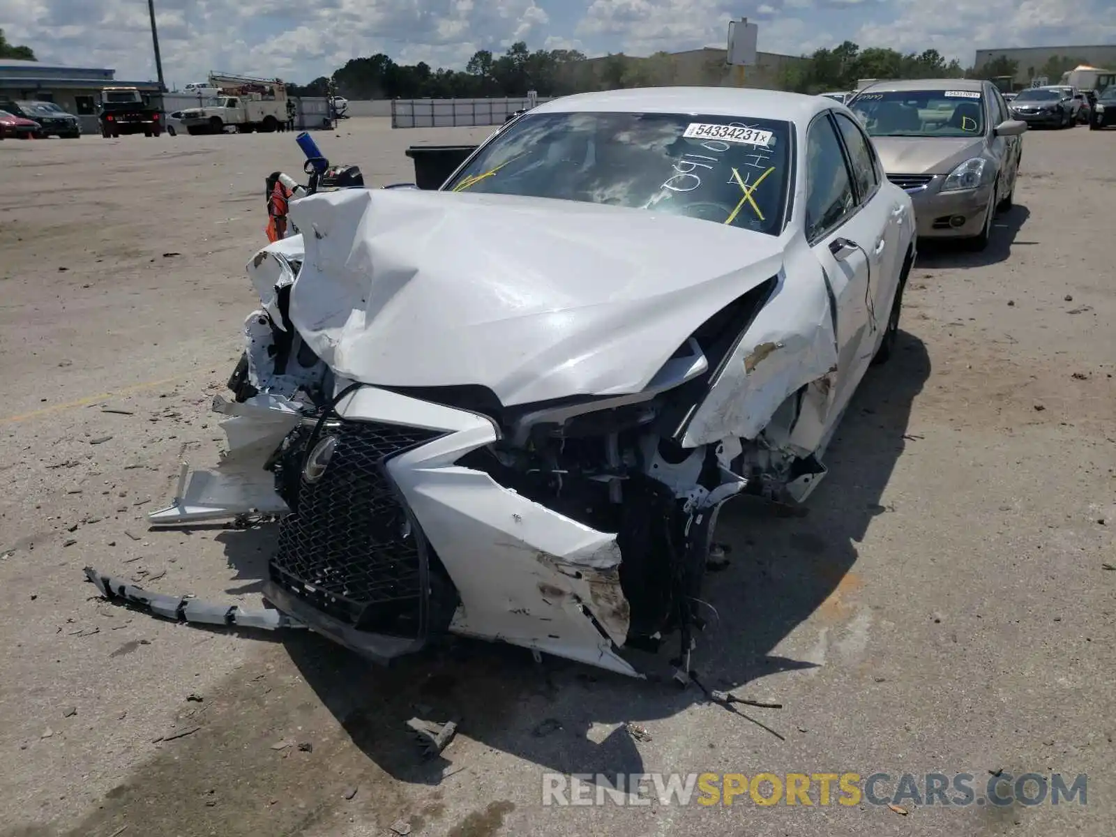 2 Photograph of a damaged car JTHGZ1B2XM5041042 LEXUS IS 2021