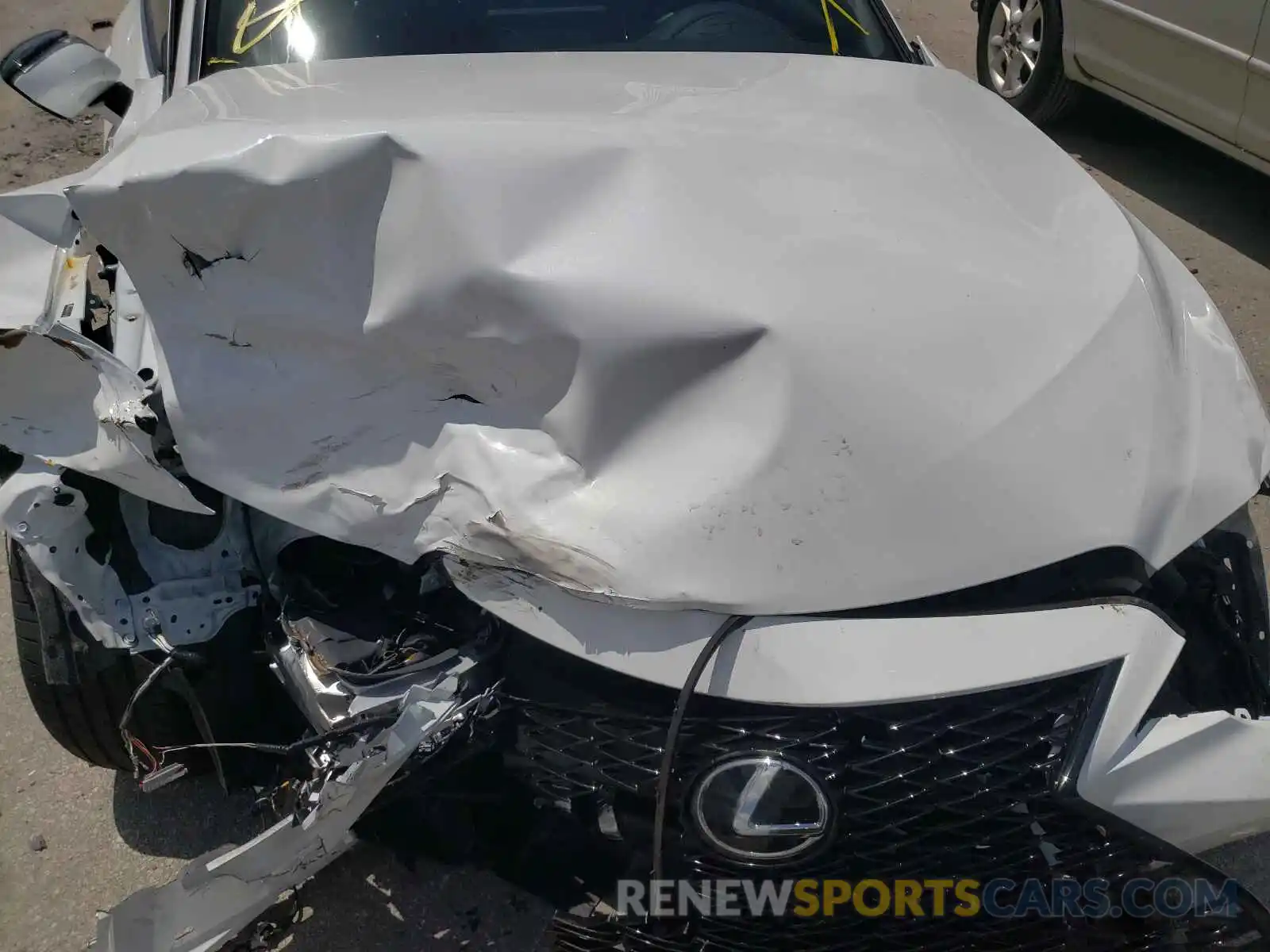 7 Photograph of a damaged car JTHGZ1B2XM5041042 LEXUS IS 2021