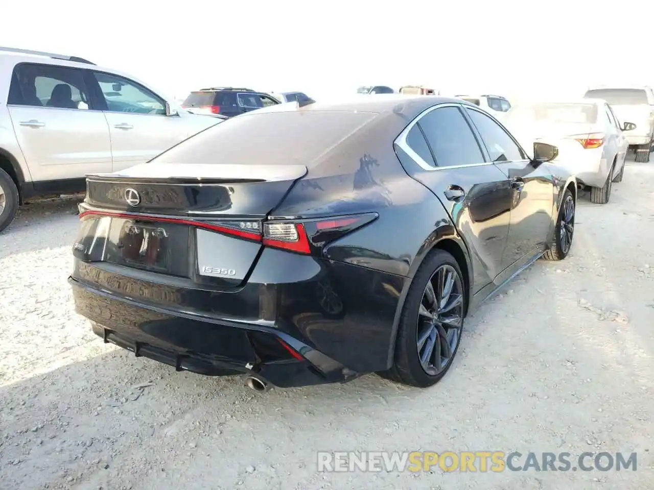 4 Photograph of a damaged car JTHGZ1B2XM5046211 LEXUS IS 2021