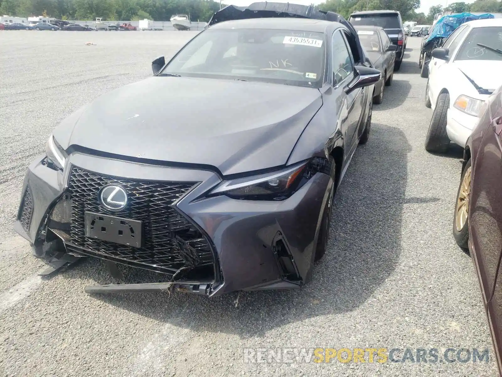 9 Photograph of a damaged car JTHGZ1E20M5020180 LEXUS IS 2021