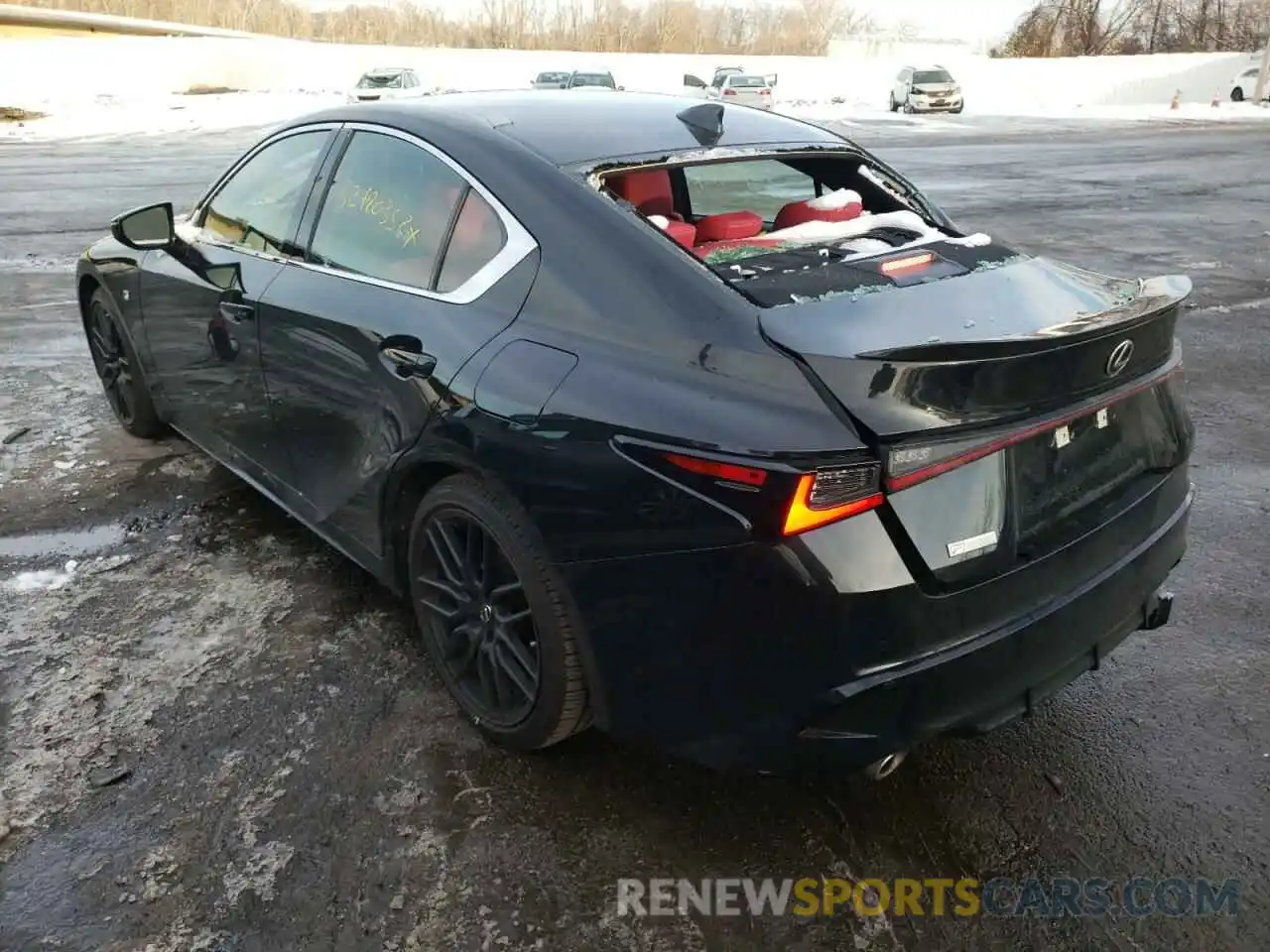 3 Photograph of a damaged car JTHGZ1E21M5018356 LEXUS IS 2021