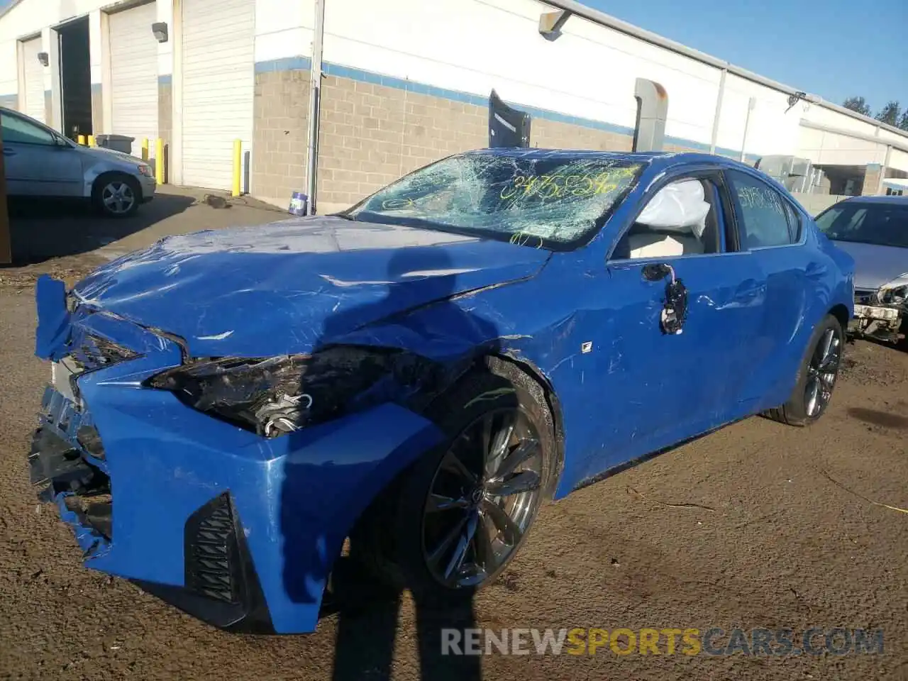 9 Photograph of a damaged car JTHGZ1E21M5020513 LEXUS IS 2021